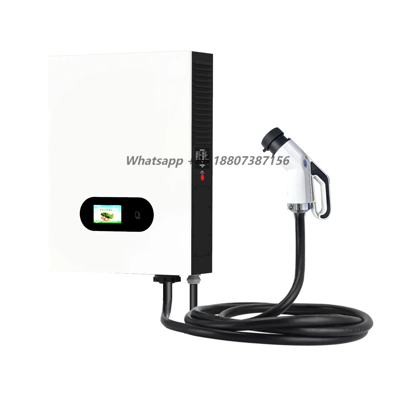Wall-mounted DC 7kW EV Charger/Charging Station 32A CCS2/CCS1/GBT Mobile with 220V Input
Wall-mounted DC 7kW EV Charger/Charging Station 32A CCS2/CCS1/GBT Mobile with 220V Input