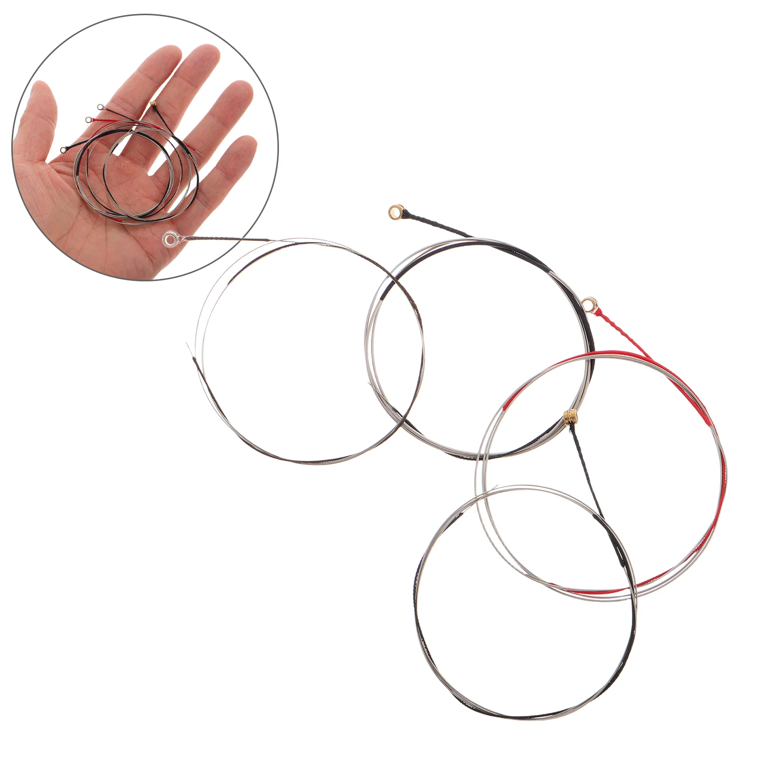 4pcs Violin Strings Accessories Universal Set for Musical Instruments Repair Kit Parts Easy Installation Great Material
4pcs Violin Strings Accessories Universal Set for Musical Instruments Repair Kit Parts Easy Installation Great Material