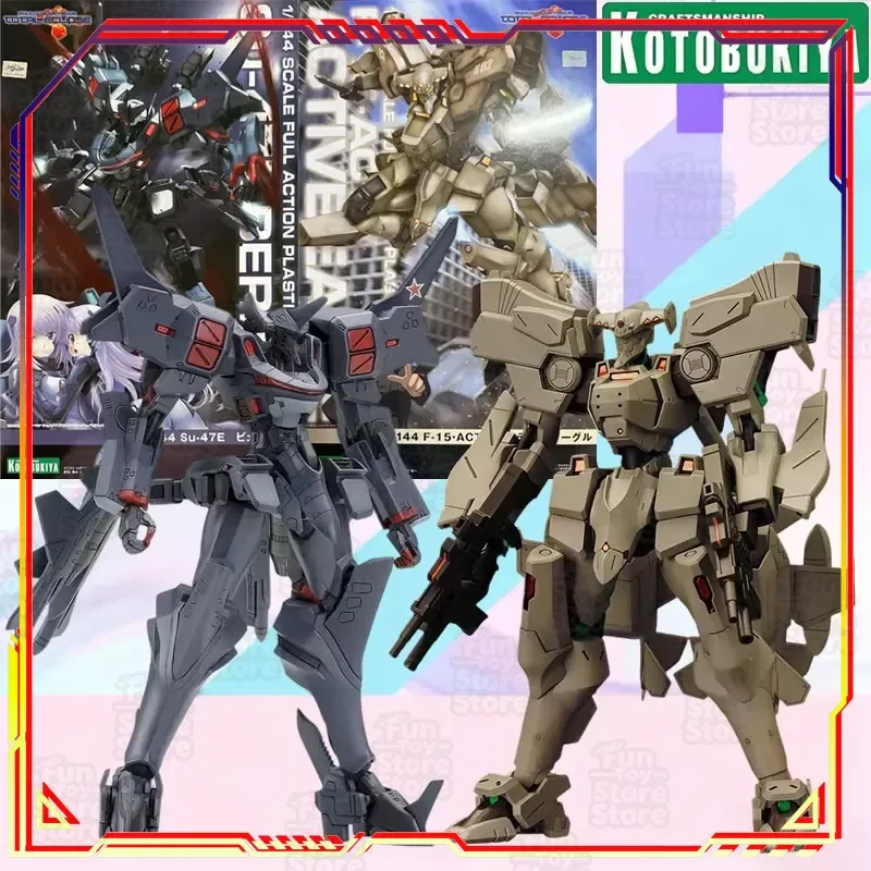 Kotobukiya Muv-Luv Alternative Total Eclipse F-15 ACTV Su-47E 1/144 Movable Assembly Model Kit for Mecha Fans Collectible
Kotobukiya Muv-Luv Alternative Total Eclipse F-15 ACTV Su-47E 1/144 Movable Assembly Model Kit for Mecha Fans Collectible