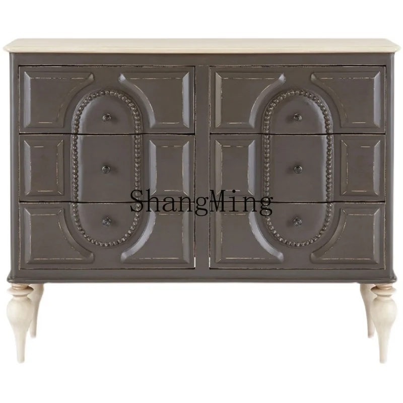 ZYH light luxury solid wood chest cabinet living room entrance door porch dining side cabinet drawer type locker
ZYH light luxury solid wood chest cabinet living room entrance door porch dining side cabinet drawer type locker