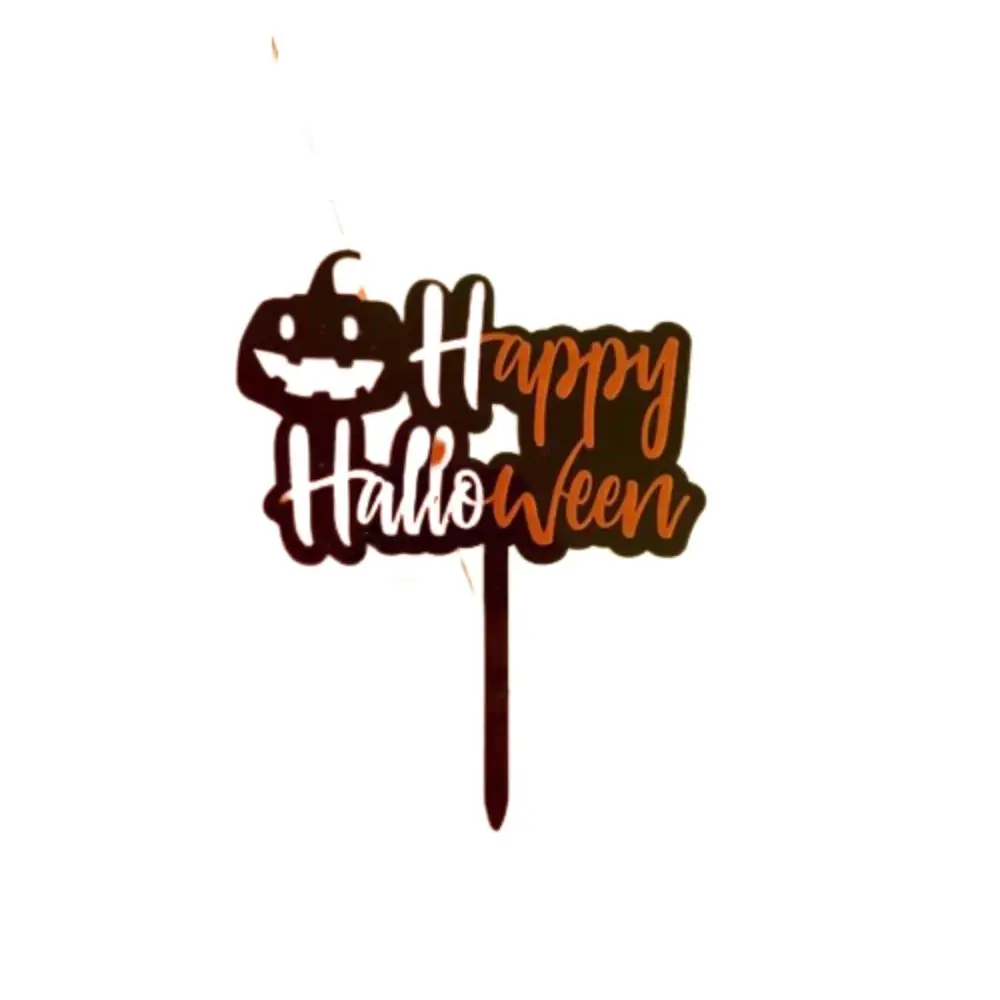 Acrylic Happy Halloween Cake Toppers Witch Castle Pumpkin DIY Cake Sign Cartoon Cake Insertion Flag Halloween Party Decoration
Acrylic Happy Halloween Cake Toppers Witch Castle Pumpkin DIY Cake Sign Cartoon Cake Insertion Flag Halloween Party Decoration
