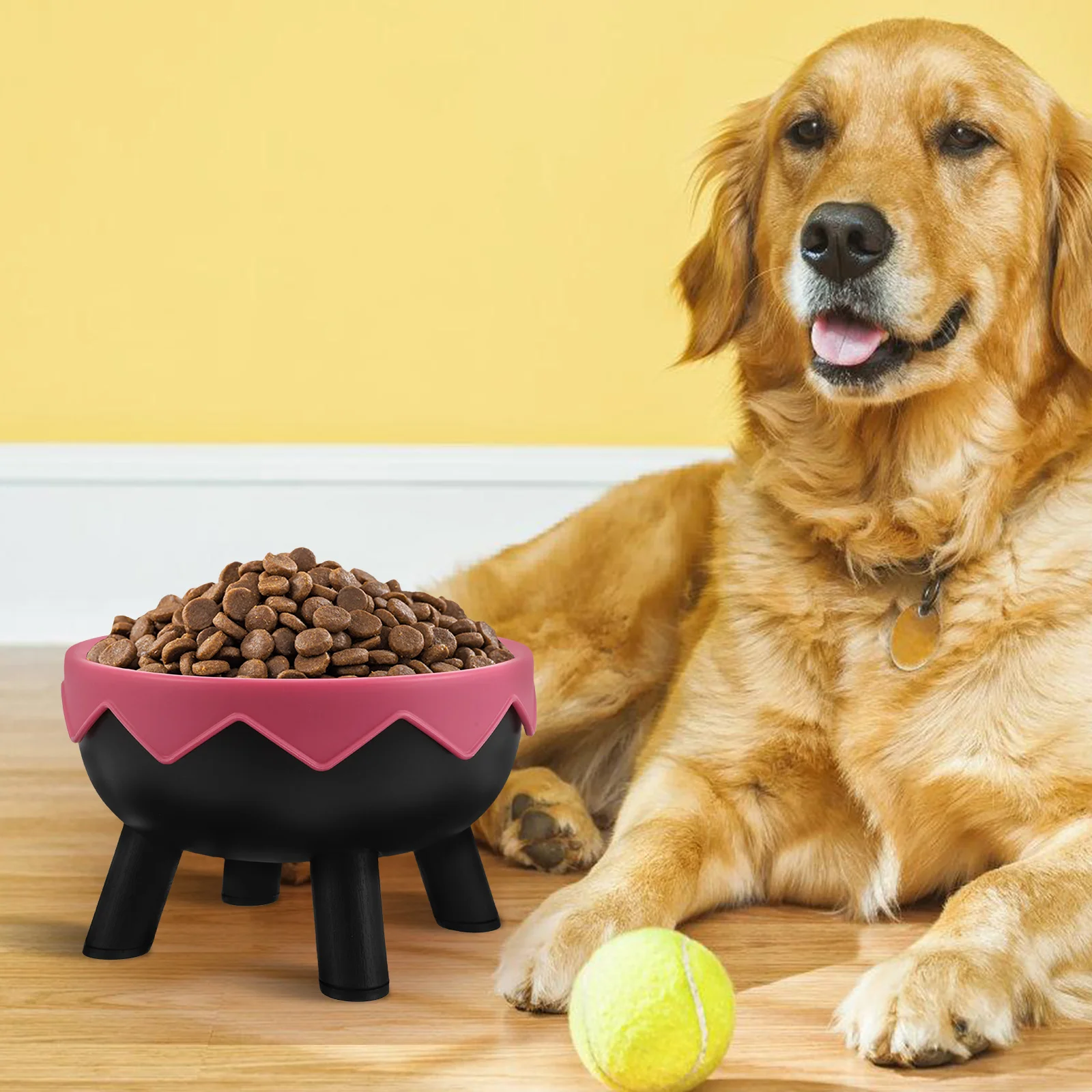 Pet Tall Bowl Ergonomic Raised Cat Food Bowls Non Slip Base Dog Feeding Plate Plastic Elevated Dishes Pet Feeder Basin Small
Pet Tall Bowl Ergonomic Raised Cat Food Bowls Non Slip Base Dog Feeding Plate Plastic Elevated Dishes Pet Feeder Basin Small