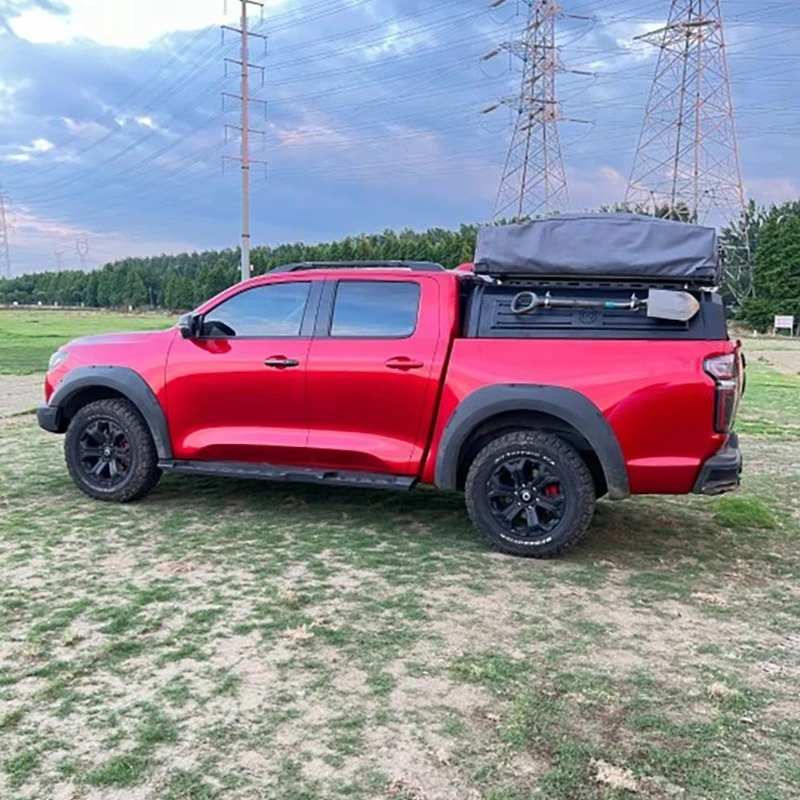 High Quality Aluminium Waterproof Truck Tub Top Cap Folding Off-Road Pickup Hard Top Canopy for POER Cannon/Pao Ram
High Quality Aluminium Waterproof Truck Tub Top Cap Folding Off-Road Pickup Hard Top Canopy for POER Cannon/Pao Ram