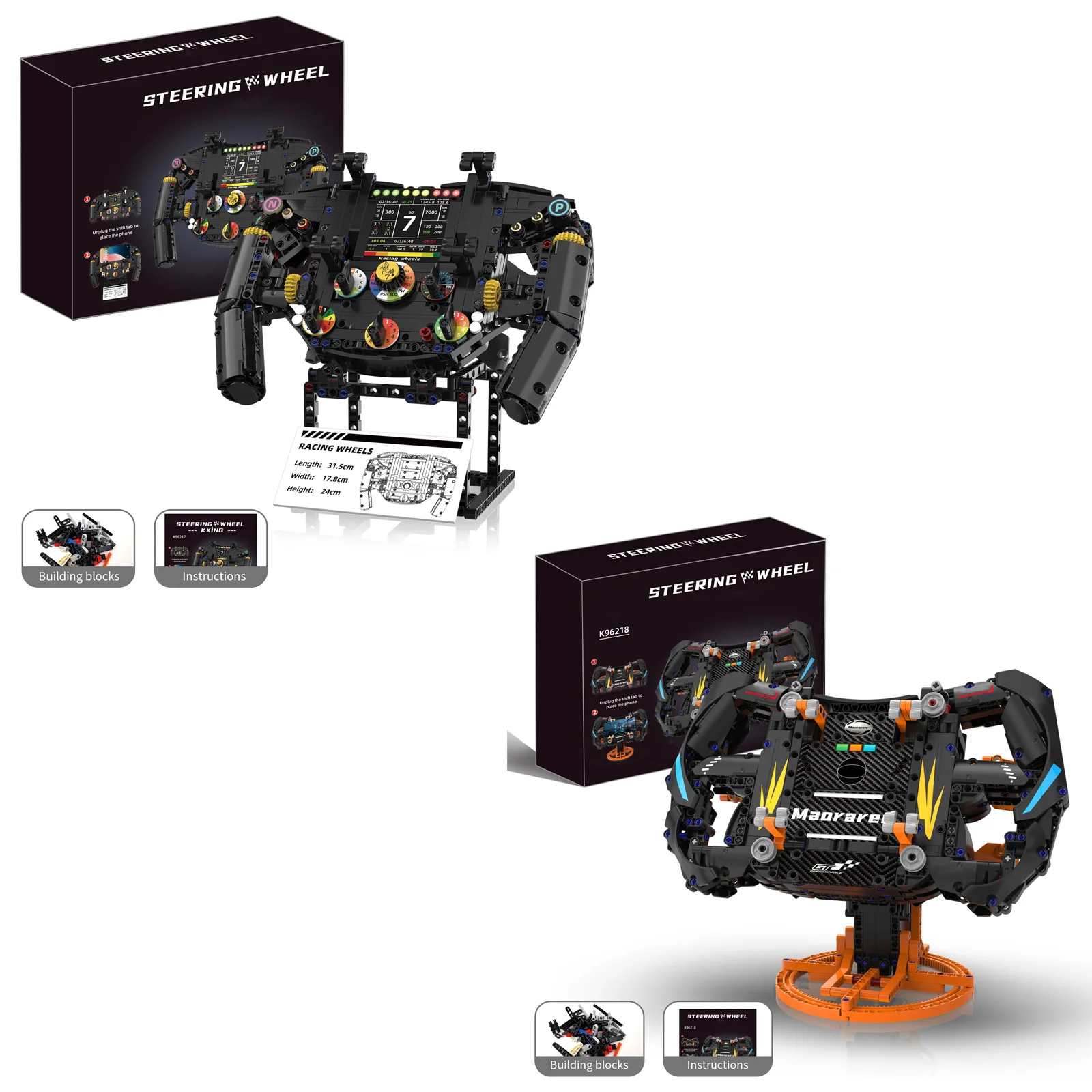 Имитация спортивного автомобиля, модель рулевого колеса, сборка дома, креативная игрушка, орнамент, строительные блоки, детская развивающая игрушка в подарок
Имитация спортивного автомобиля, модель рулевого колеса, сборка дома, креативная игрушка, орнамент, строительные блоки, детская развивающая игрушка в подарок