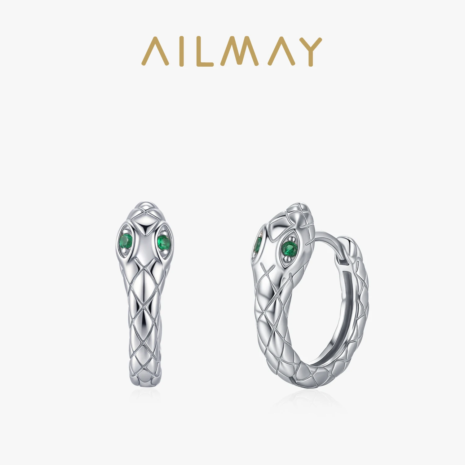 Ailmay Personalized 925 Sterling Silver Snake Hoop Earringsfor Women Retro Creative Design Snake Shaped Jewelry
Ailmay Personalized 925 Sterling Silver Snake Hoop Earringsfor Women Retro Creative Design Snake Shaped Jewelry