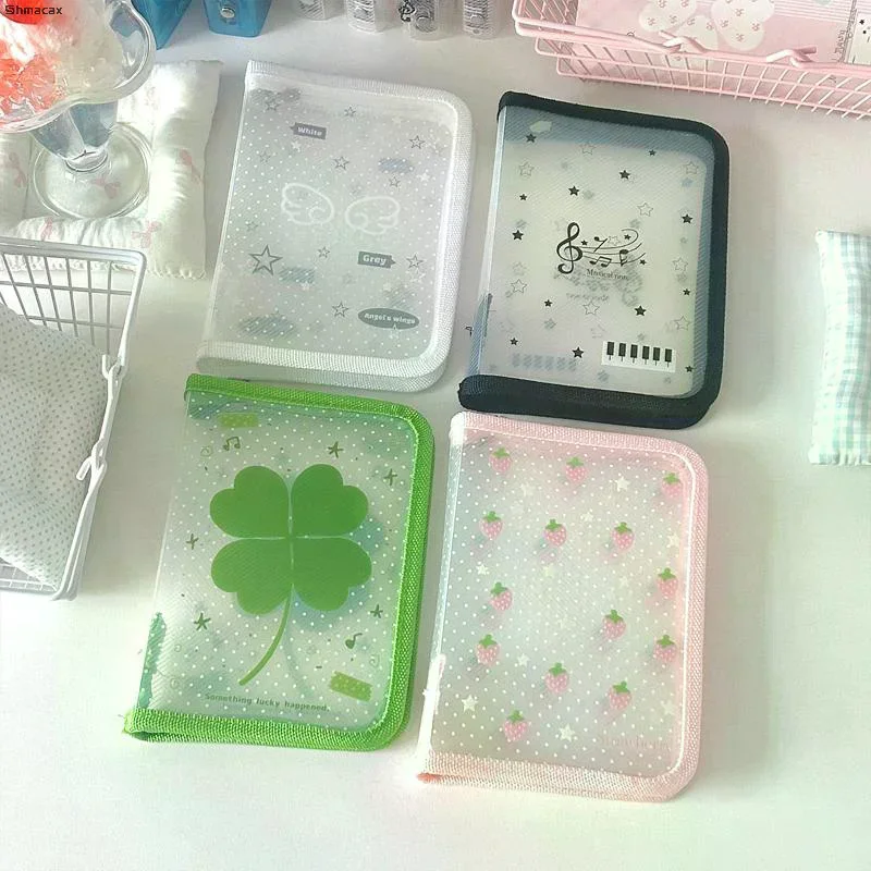 Cute Clover Strawberry Wings Stationery Storage Folder A6 Twill Zipper Pouch Document Bag Zip File Folder School Office Supplies
Cute Clover Strawberry Wings Stationery Storage Folder A6 Twill Zipper Pouch Document Bag Zip File Folder School Office Supplies