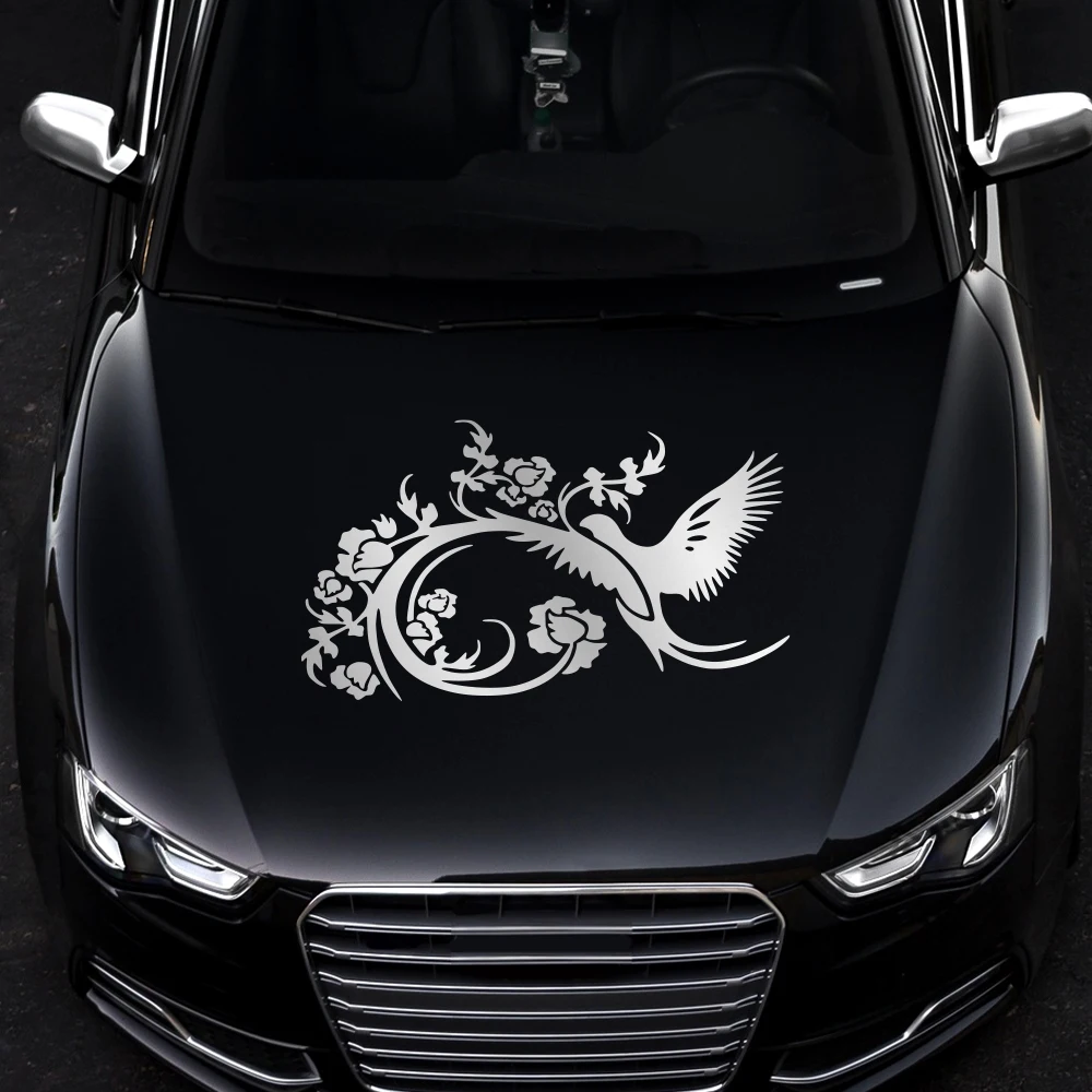 Car Bonnet Sticker Universal Phoenix Flower Graphics Vinyl Decal for Engine Hood Body Side Creative Waterproof Auto Decoration
Car Bonnet Sticker Universal Phoenix Flower Graphics Vinyl Decal for Engine Hood Body Side Creative Waterproof Auto Decoration