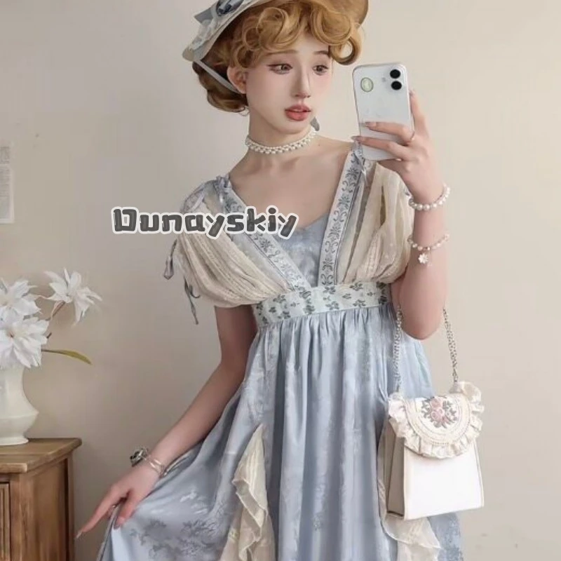 Moon Shadow Lake Lolita Vintage Jacquard Dark Pattern Oil Painting Style Dress Elegant Queen Princess Renaissance dress
Moon Shadow Lake Lolita Vintage Jacquard Dark Pattern Oil Painting Style Dress Elegant Queen Princess Renaissance dress