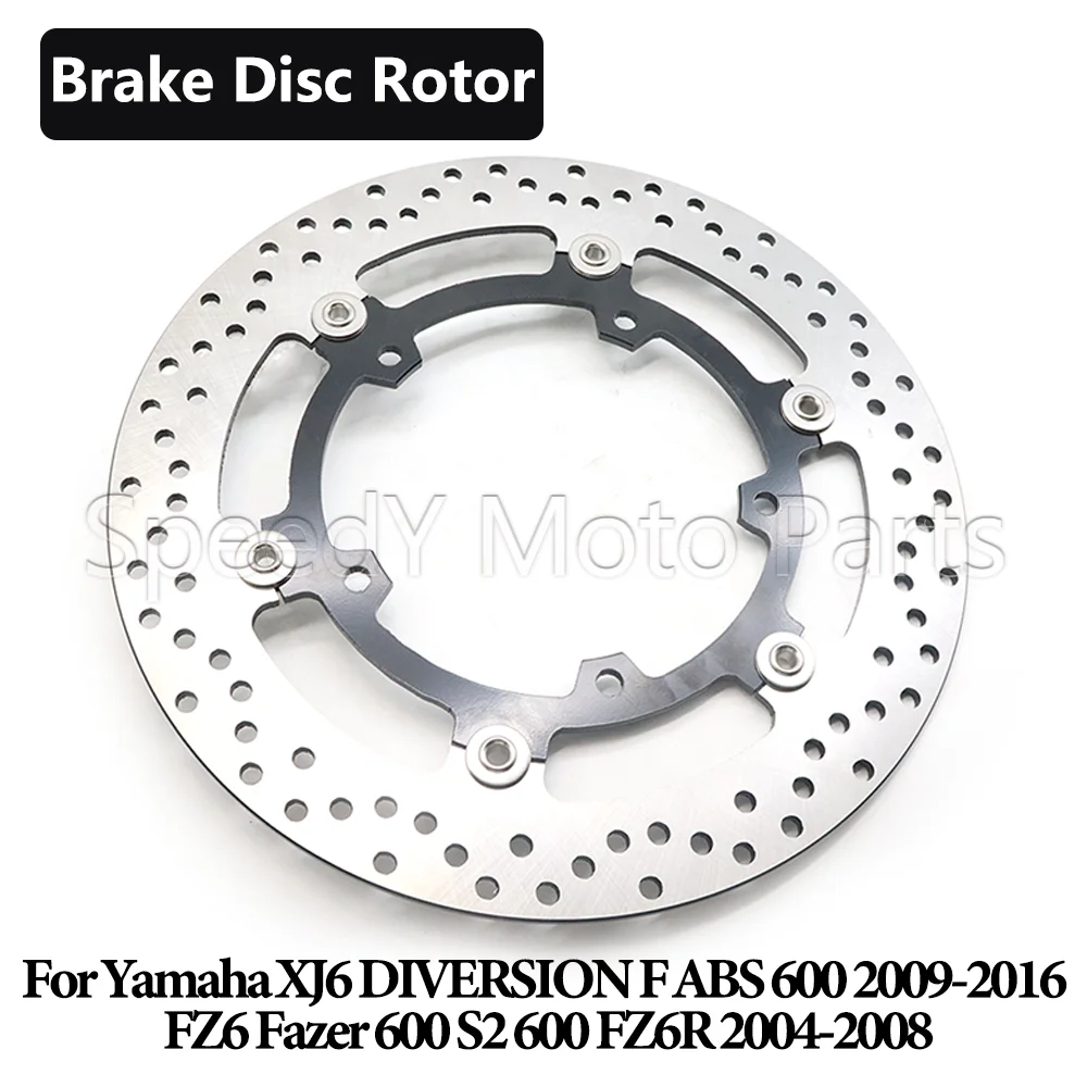 Motorcycle Front Brake Disc Rotor For Yamaha XJ6 DIVERSION F ABS 600 2009-2015 2016 FZ6 Fazer 600 S2 600 FZ6R 2004-2007 2008
Motorcycle Front Brake Disc Rotor For Yamaha XJ6 DIVERSION F ABS 600 2009-2015 2016 FZ6 Fazer 600 S2 600 FZ6R 2004-2007 2008