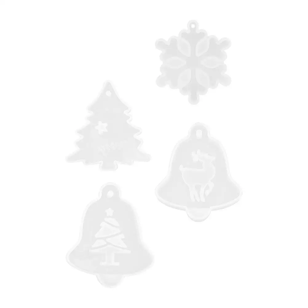 Christmas nament Silicone Mold Hanging Tag Crystal Epoxy Jewelry Craft Supplies Non Stick Reusable Tools Simple Pendant
Christmas nament Silicone Mold Hanging Tag Crystal Epoxy Jewelry Craft Supplies Non Stick Reusable Tools Simple Pendant