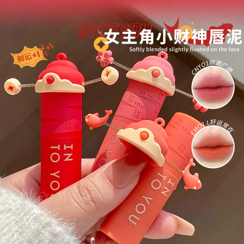 INTO YOU Actresses Lip Mud Matte Velvet Lip Glaze - долговечная, удобная, милая, нежная помада для макияжа
INTO YOU Actresses Lip Mud Matte Velvet Lip Glaze - долговечная, удобная, милая, нежная помада для макияжа