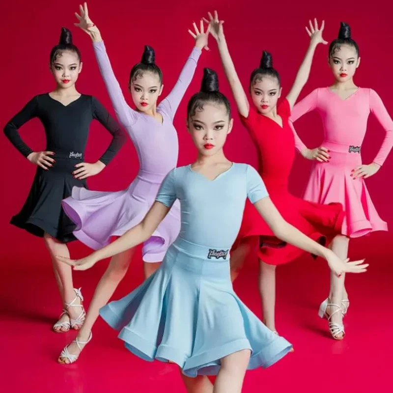 Modern Kids Ballroom Professional Clothing Girls Latin Dance Costume Chacha Samba Tango Latin Dance Performance Rave Clothes
Modern Kids Ballroom Professional Clothing Girls Latin Dance Costume Chacha Samba Tango Latin Dance Performance Rave Clothes