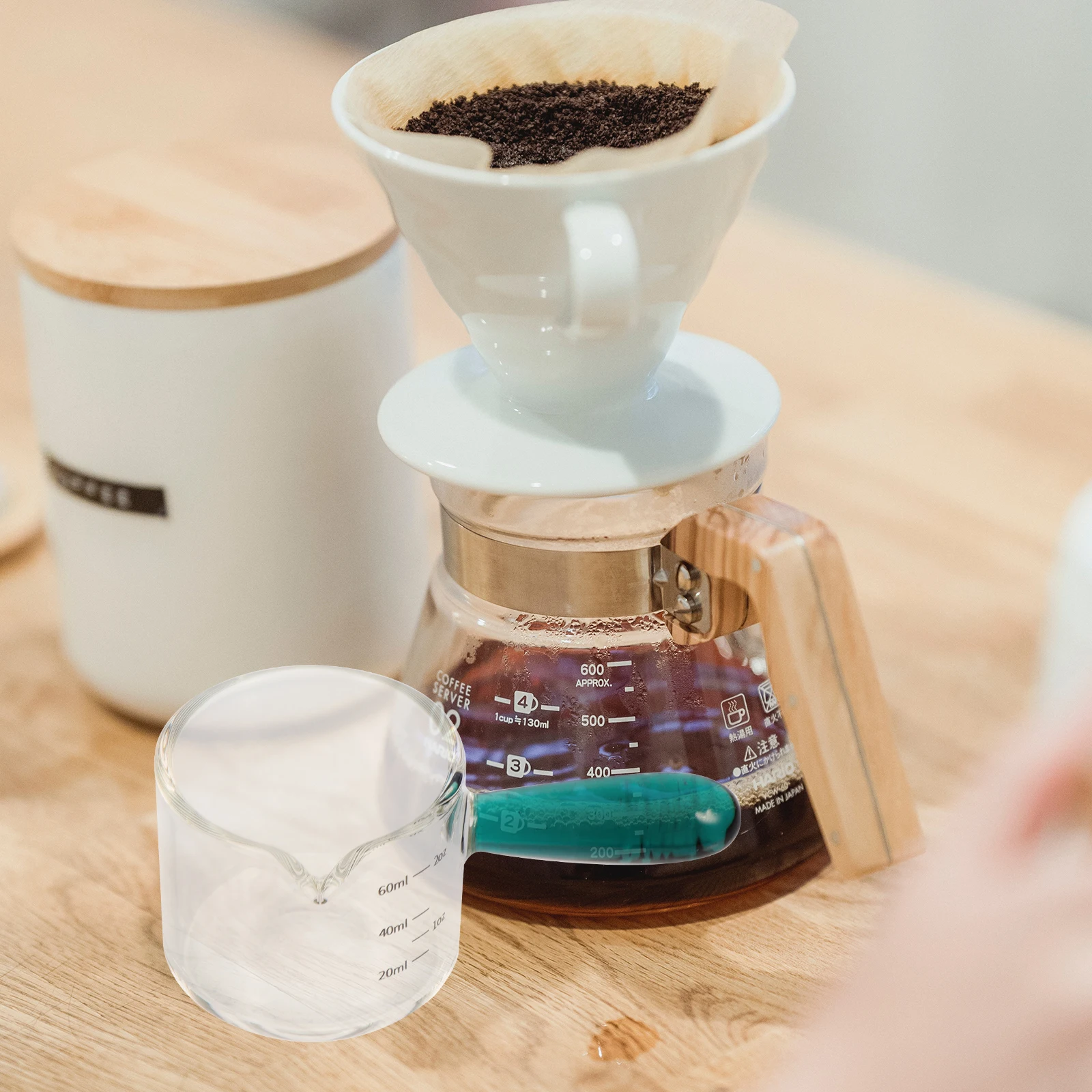 Бытовая кофейная стеклянная весы, дизайн, прозрачная заостренная мерная чашка для молока для сиропа эспрессо, кофе с молоком, прозрачная 
Бытовая кофейная стеклянная весы, дизайн, прозрачная заостренная мерная чашка для молока для сиропа эспрессо, кофе с молоком, прозрачная