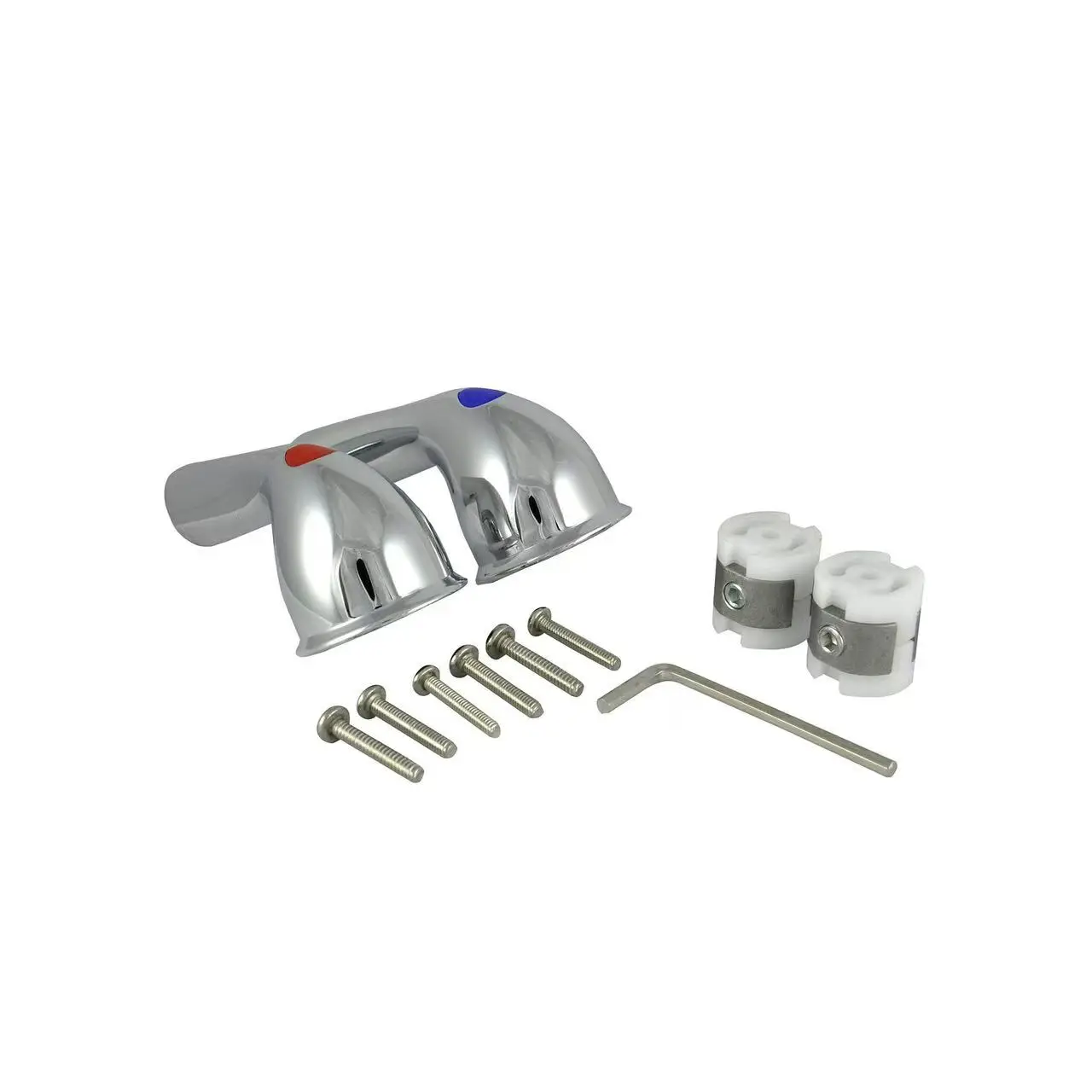2pcs Replacement Kitchen/Bathroom Basin Mixer Tap Single Lever Sink Head Handle Kit Various Sizes
2pcs Replacement Kitchen/Bathroom Basin Mixer Tap Single Lever Sink Head Handle Kit Various Sizes