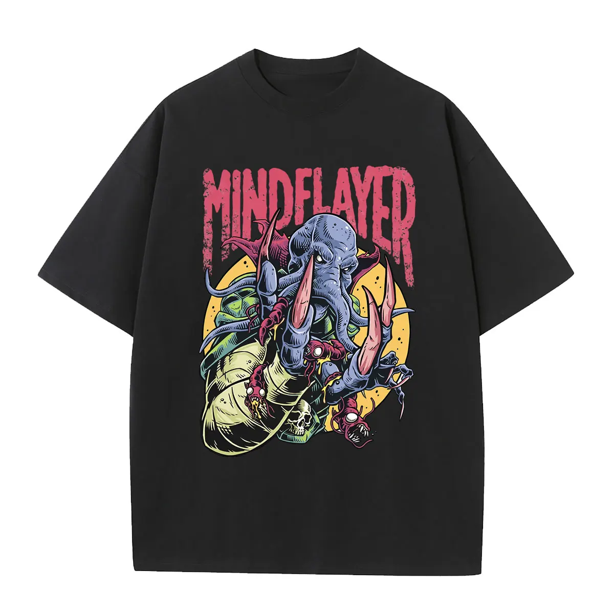 Mind Flayer Funny Graphic T-shirt Men Women Casual Oversized Short Sleeve T Shirt Unisex Summer Cozy Cotton T-shirts Streetwear
Mind Flayer Funny Graphic T-shirt Men Women Casual Oversized Short Sleeve T Shirt Unisex Summer Cozy Cotton T-shirts Streetwear