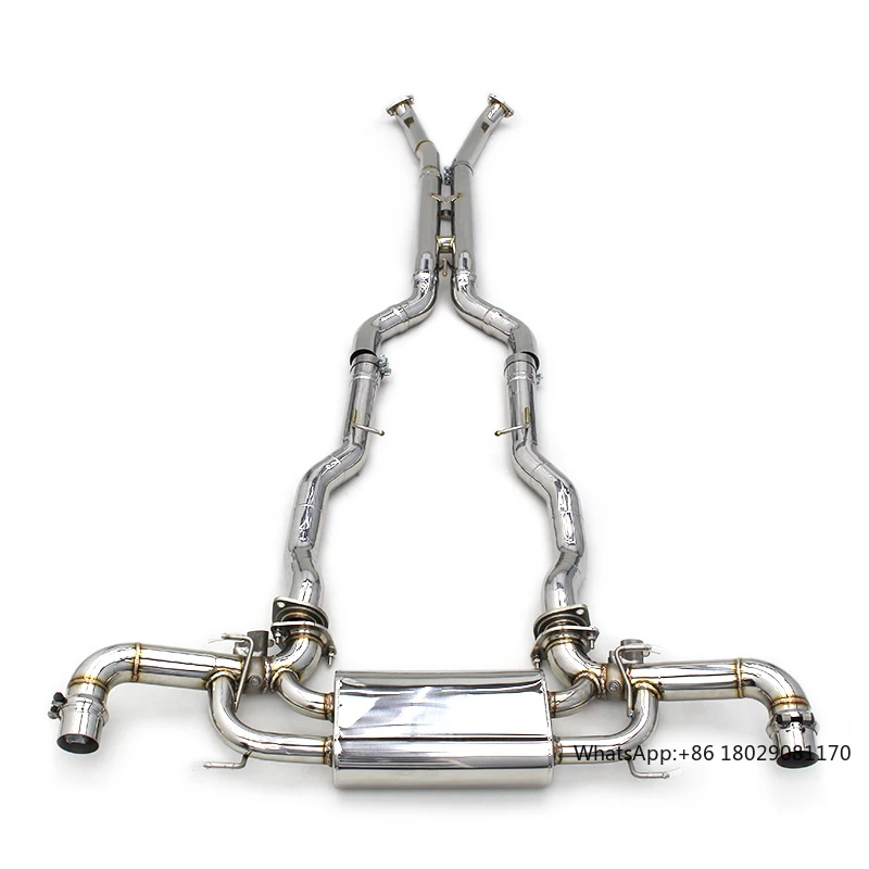 Catback Exhaust for Aston Martin DB11 Vantage V12 5.2L 2017-2018 Stainless Steel Exhaust Pipe Muffler Escape
Catback Exhaust for Aston Martin DB11 Vantage V12 5.2L 2017-2018 Stainless Steel Exhaust Pipe Muffler Escape