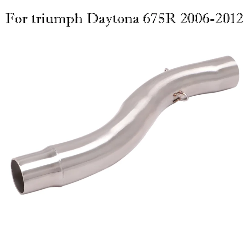 For Triumph Daytona 675R 2006-2012 51MM Stainless Steel Motorcycle Exhaust Mid Link Pipe Escape Slip On Moto Modified System
For Triumph Daytona 675R 2006-2012 51MM Stainless Steel Motorcycle Exhaust Mid Link Pipe Escape Slip On Moto Modified System