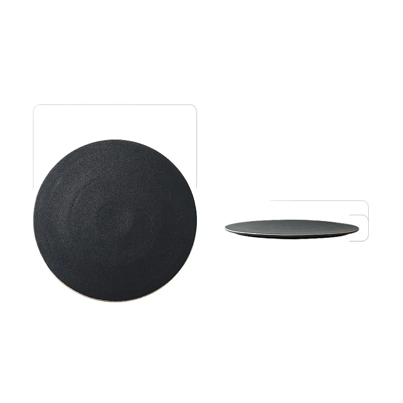 #Black Steak Plate Household Phnom Penh Luxury Couple Business Pasta Sushi Western Flat Plate Ceremony Dining Kitchen Tableware
#Black Steak Plate Household Phnom Penh Luxury Couple Business Pasta Sushi Western Flat Plate Ceremony Dining Kitchen Tableware