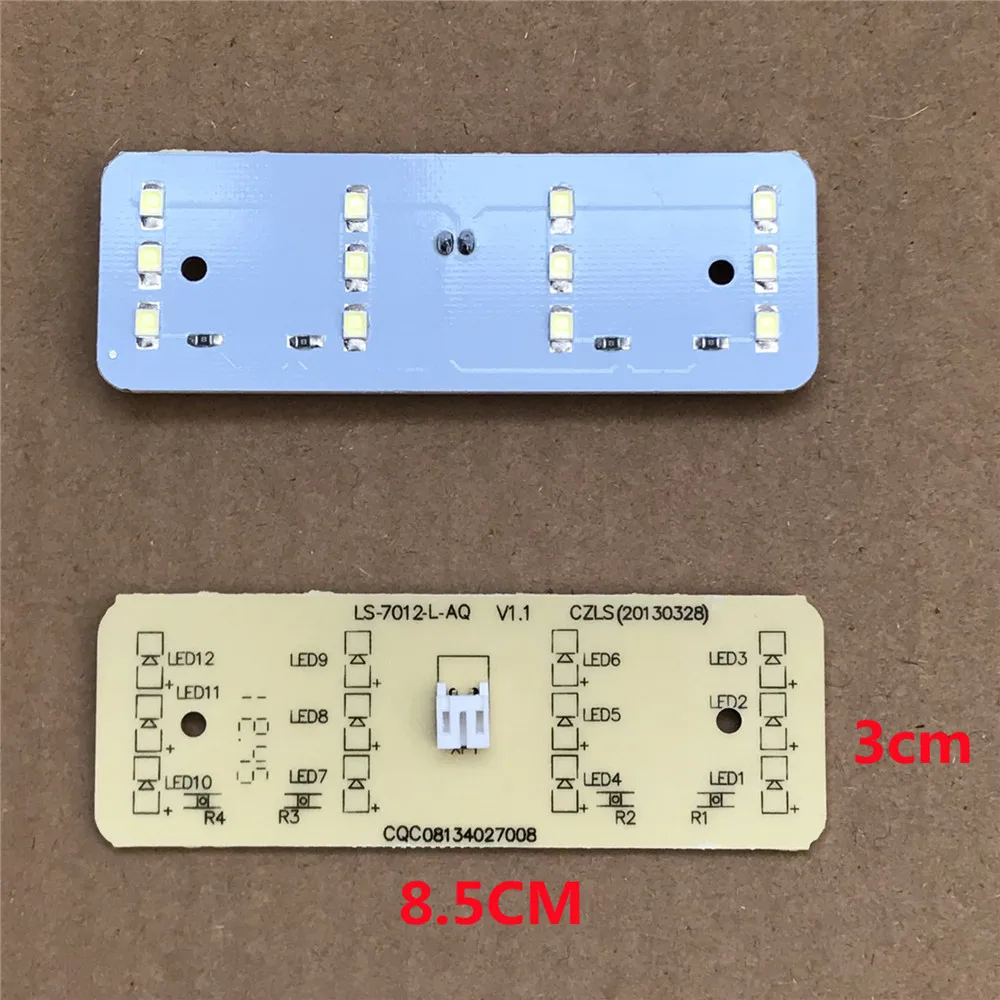 1pc Universal 8.5*3cm Cold White LED Light LS-7012 For Midea KINGHOME TCL Meiling Refrigerator Fridge Freezer Spare Led Board
1pc Universal 8.5*3cm Cold White LED Light LS-7012 For Midea KINGHOME TCL Meiling Refrigerator Fridge Freezer Spare Led Board