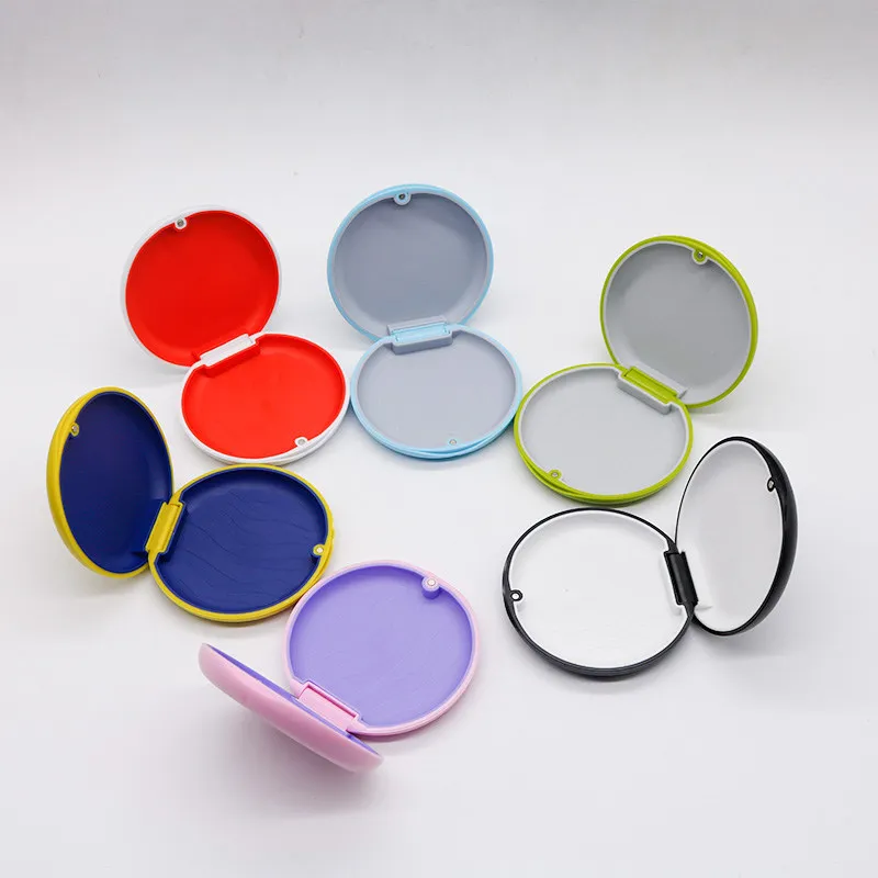Portable Magnetic Denture Box Built-in Mirror Orthodontic Retainer Case Invisible Aligner Holder Custom Printed Logo
Portable Magnetic Denture Box Built-in Mirror Orthodontic Retainer Case Invisible Aligner Holder Custom Printed Logo