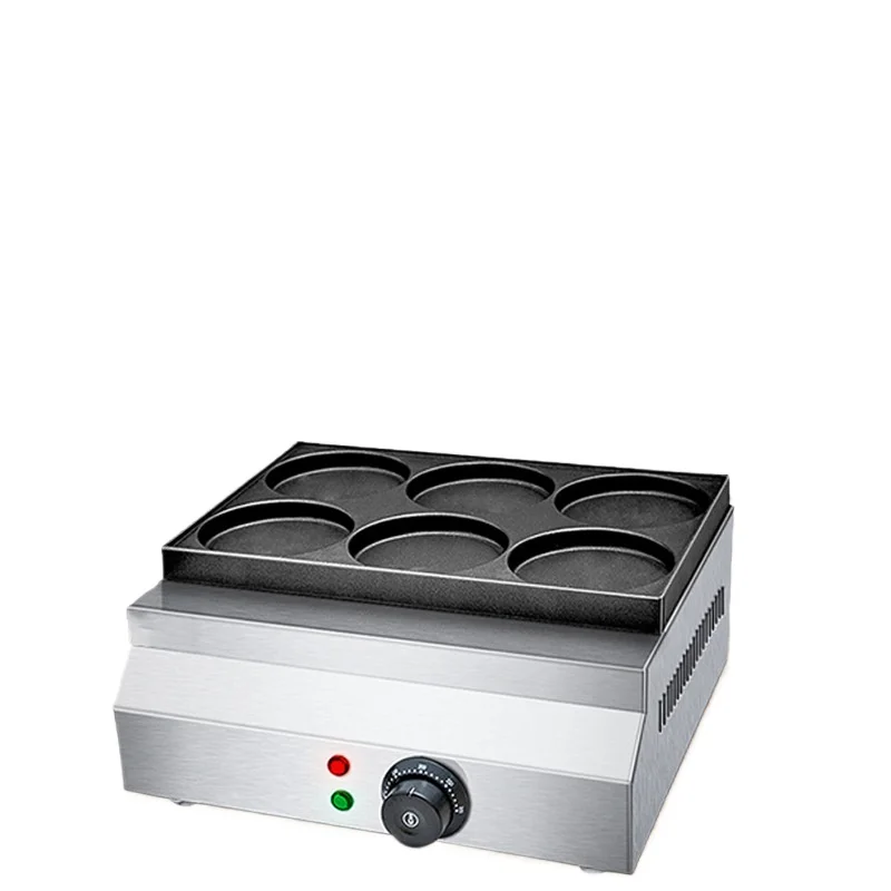 Commercial egg burger machine, stall snack machine, six-hole nine-hole egg burge
Commercial egg burger machine, stall snack machine, six-hole nine-hole egg burge