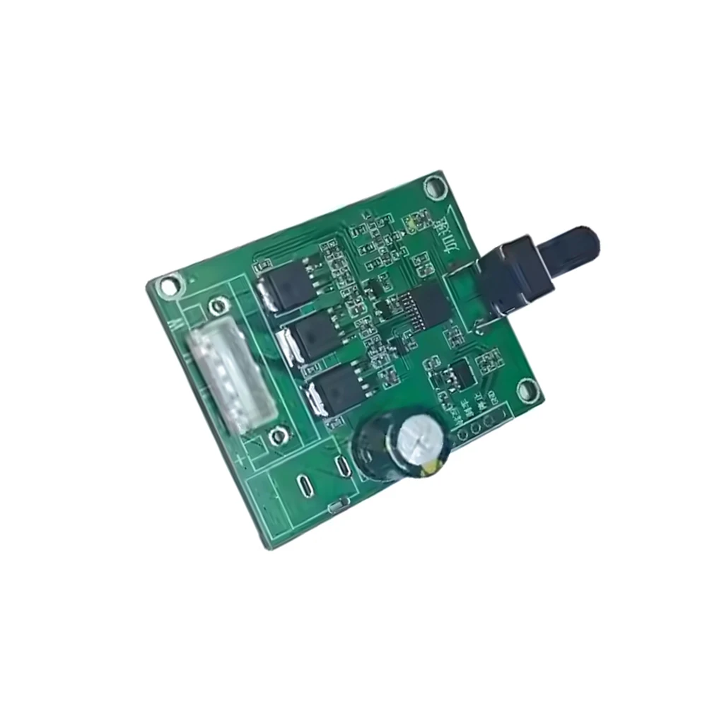 DC5-24V Three-phase Brushless DC Motor Driver Board No Hall 5.0/2.54 Terminal/PWM Type Disk Fan Motor Speed Controller Module
DC5-24V Three-phase Brushless DC Motor Driver Board No Hall 5.0/2.54 Terminal/PWM Type Disk Fan Motor Speed Controller Module