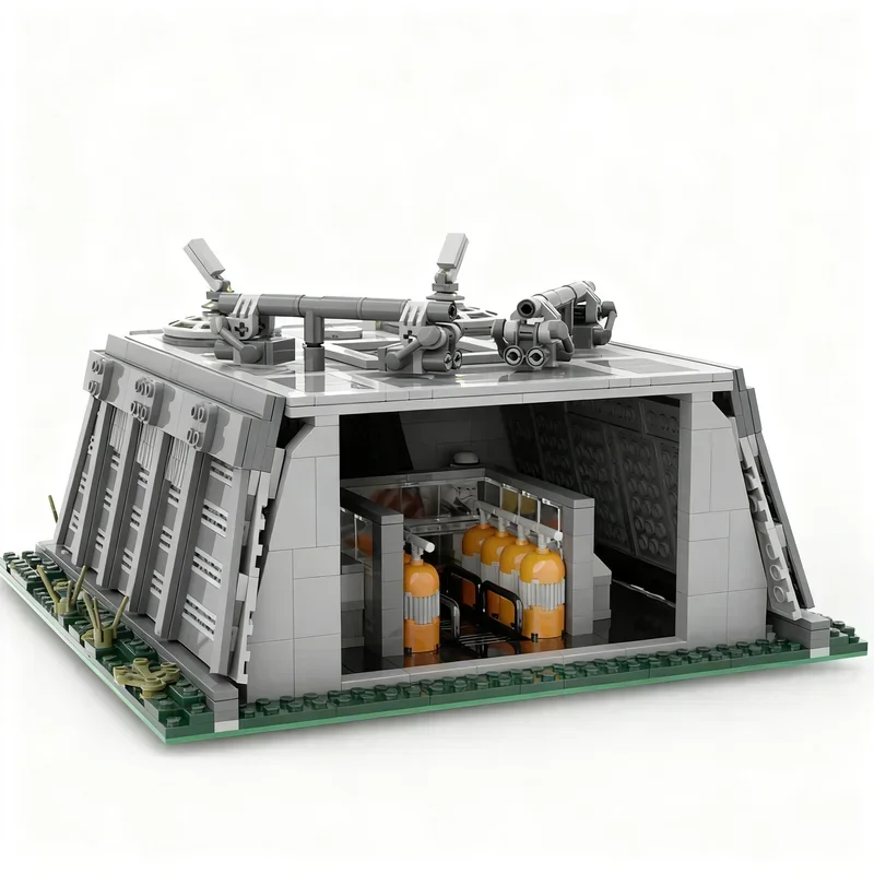 1188PCS MOC Star Battle Movie Endor Bunker Model Building Blocks Creative Assembly Space Collectible Display Home Decor Gift Set
1188PCS MOC Star Battle Movie Endor Bunker Model Building Blocks Creative Assembly Space Collectible Display Home Decor Gift Set