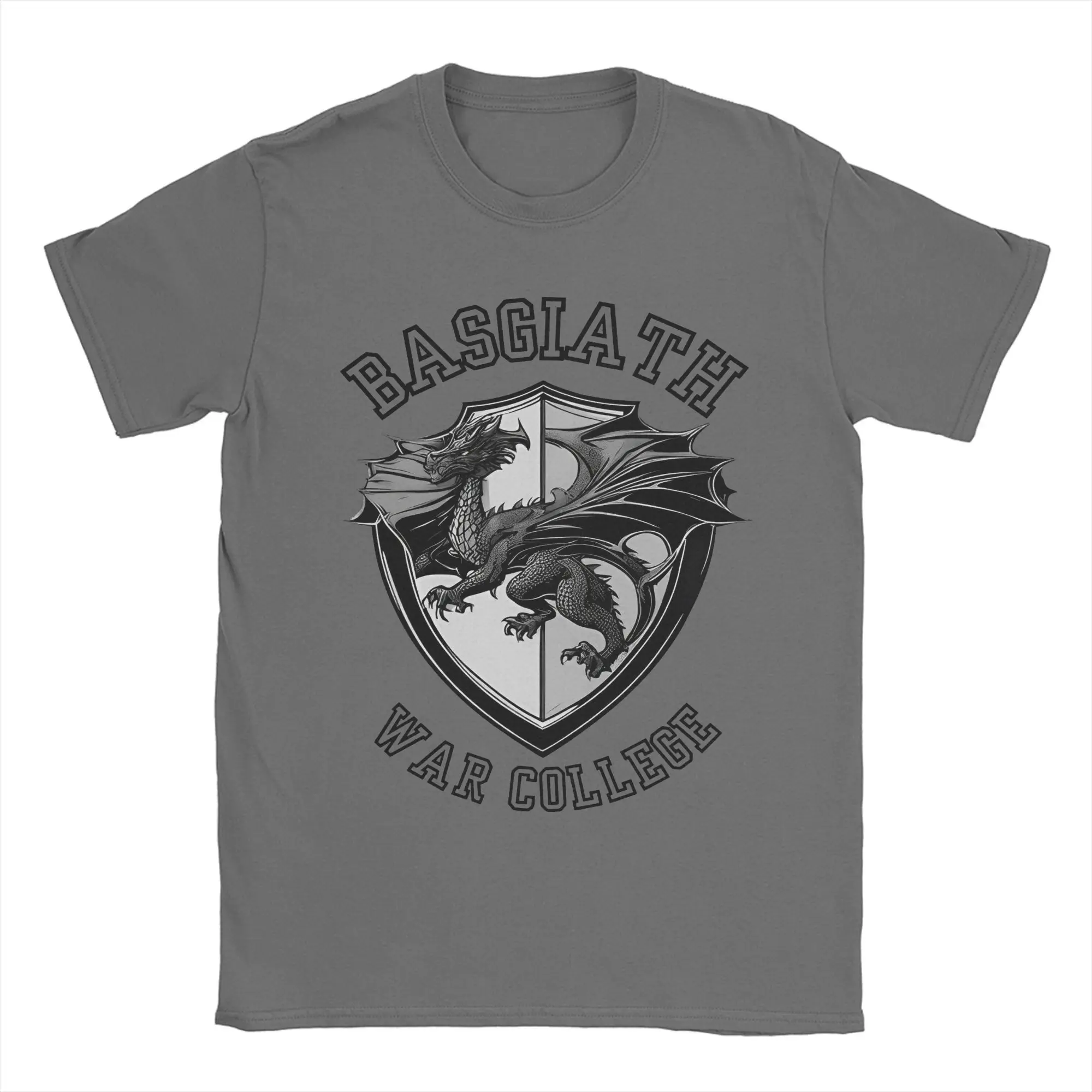 Streetwear Fourth Wing Basgiath War College T-Shirt Men's Round Neck Short Sleeve Clothing Cotton Summer Tops
Streetwear Fourth Wing Basgiath War College T-Shirt Men's Round Neck Short Sleeve Clothing Cotton Summer Tops