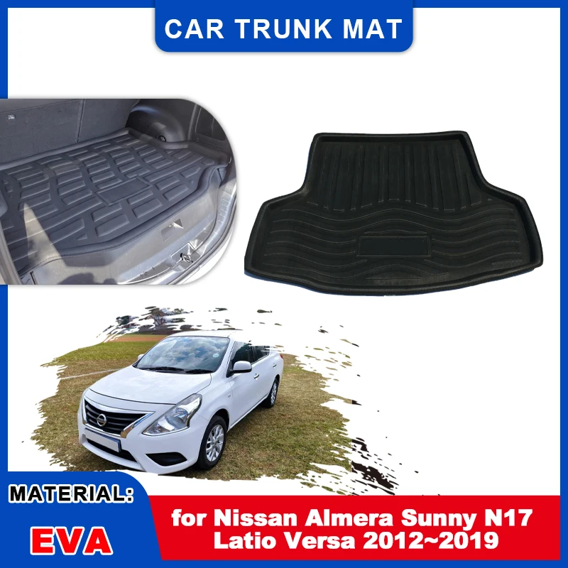 Trunk Liner for Nissan Almera Sunny N17 Latio Versa 2012~2019 Cargo Mat Waterproof Luggage Cover Carpet Storage Pad Accessories
Trunk Liner for Nissan Almera Sunny N17 Latio Versa 2012~2019 Cargo Mat Waterproof Luggage Cover Carpet Storage Pad Accessories