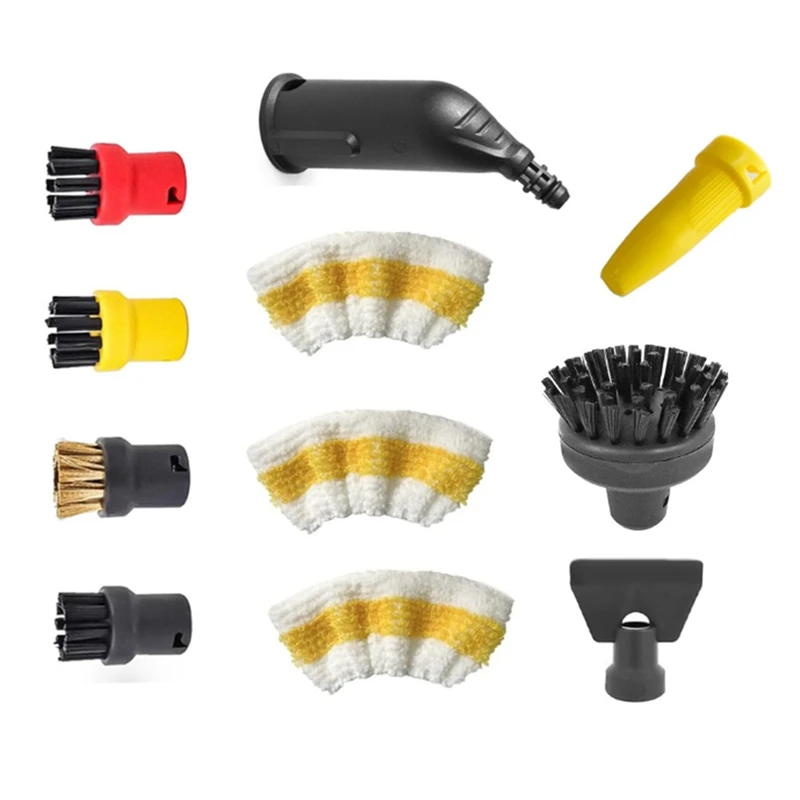 Сменная круглая насадка, щетка, набор паровой швабры для Karcher SC2 SC3 SC4 SC5 SC7, часть пароочистителя, удаление коротких пятен
Сменная круглая насадка, щетка, набор паровой швабры для Karcher SC2 SC3 SC4 SC5 SC7, часть пароочистителя, удаление коротких пятен
