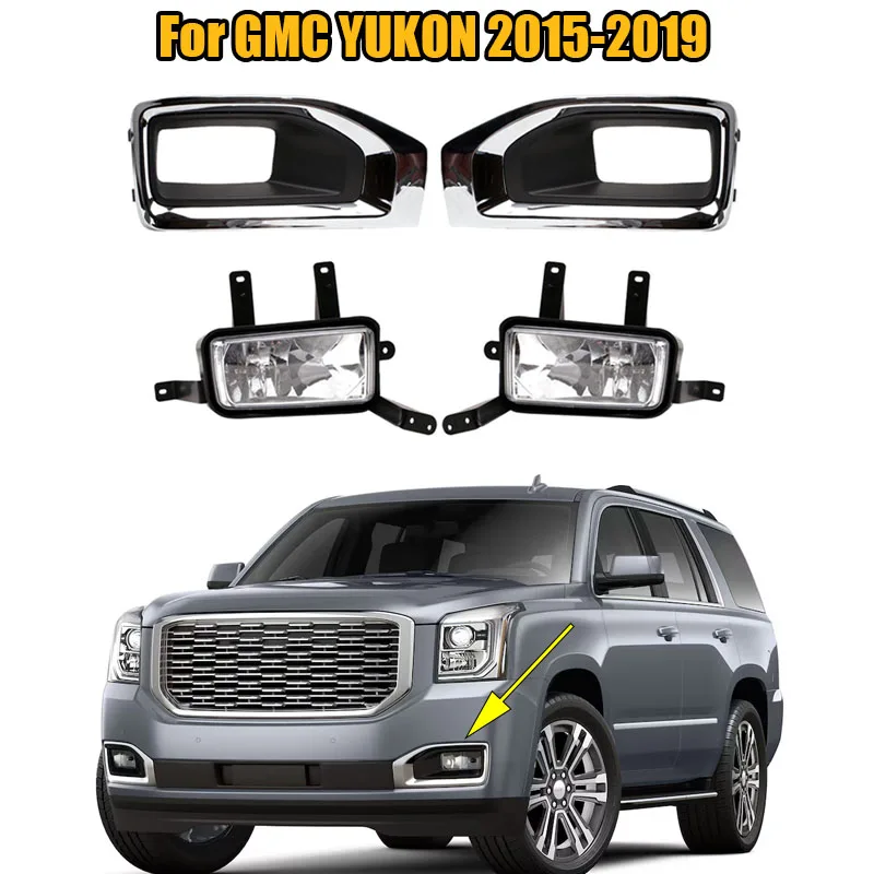 Для GMC YUKON 2015 2016 2017 2018 2019 передний бампер противотуманная фара крышка решетка безель противотуманные фары хромированная противотуманная фара 1 комплект
Для GMC YUKON 2015 2016 2017 2018 2019 передний бампер противотуманная фара крышка решетка безель противотуманные фары хромированная противотуманная фара 1 комплект