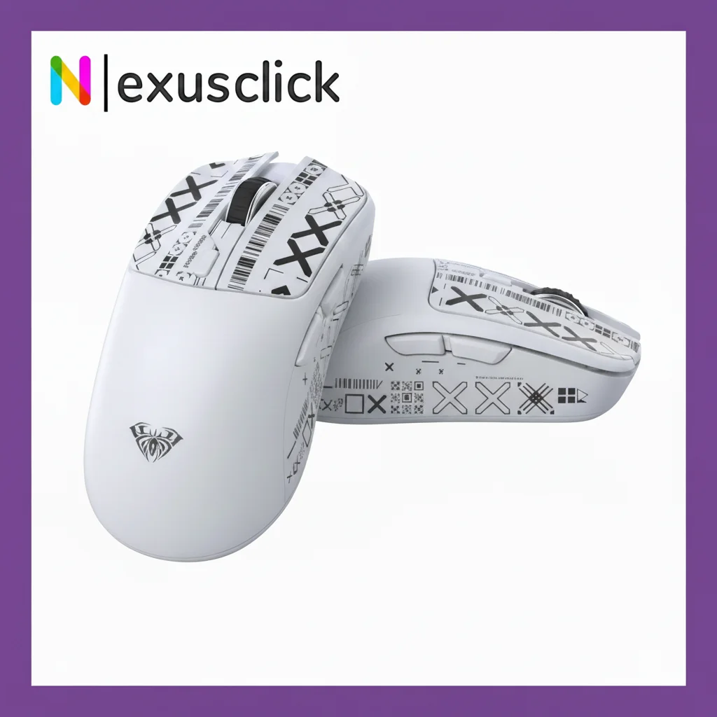 Tri-Mode 6Buttons Wireless Gaming Mouse,10000DPI Adjustable Lightweight Ergonomic Rechargeable Programmable PC Mac Esports Mouse