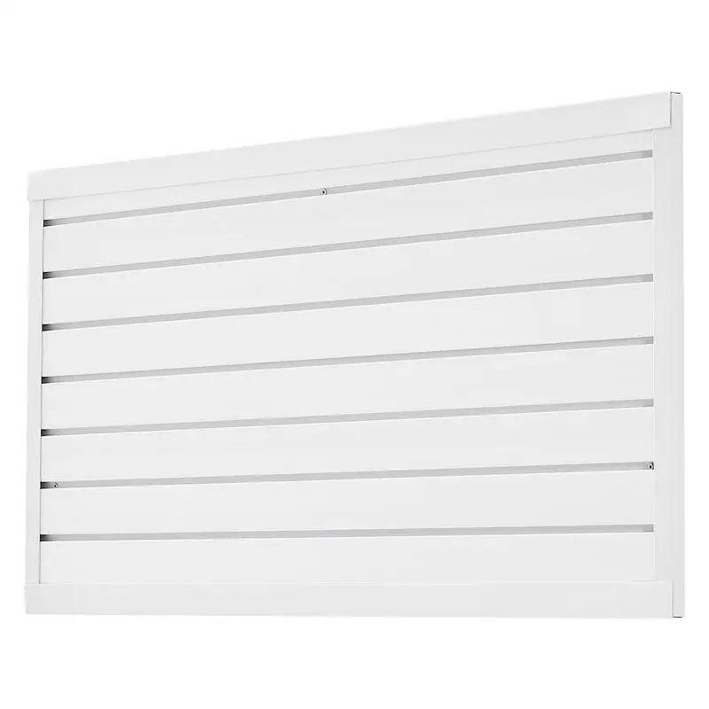 PVC Wall Board 2 x 4 ft For Garage Workshop Retail Store Modular Design White Slatwall Panel Adjustable Coupling Structure DIY Cutting Storage Display Organization Tool Management Shop Equipment High Load Capacity Home Improvement Office Wall System
PVC Wall Board 2 x 4 ft For Garage Workshop Retail Store Modular Design White Slatwall Panel Adjustable Coupling Structure DIY Cutting Storage Display Organization Tool Management Shop Equipment High Load Capacity Home Improvement Office Wall System