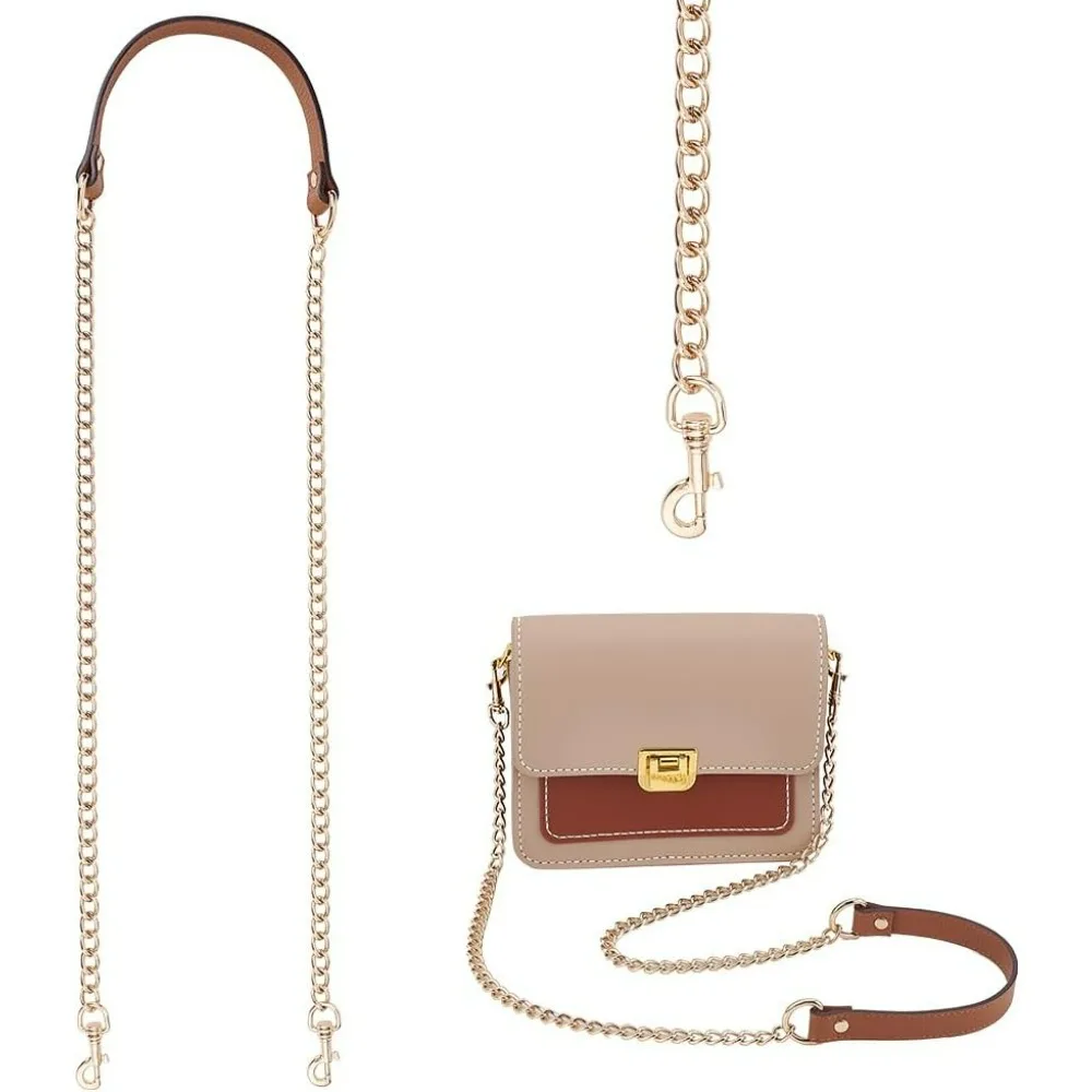 Кожаная металлическая цепочка-ремень для сумки через плечо, 46,5 дюймов, сменный ремешок для сумки, длинный ремень для клатча и вечерней сумки
Кожаная металлическая цепочка-ремень для сумки через плечо, 46,5 дюймов, сменный ремешок для сумки, длинный ремень для клатча и вечерней сумки