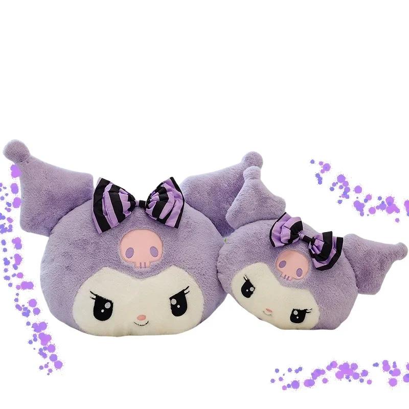 Новая плюшевая игрушка Sanrio Kuromi, подушка в полоску, кукла Melody, мягкая подушка, украшение для дома, детский подарок на день рождения, День святого Валентина
Новая плюшевая игрушка Sanrio Kuromi, подушка в полоску, кукла Melody, мягкая подушка, украшение для дома, детский подарок на день рождения, День святого Валентина