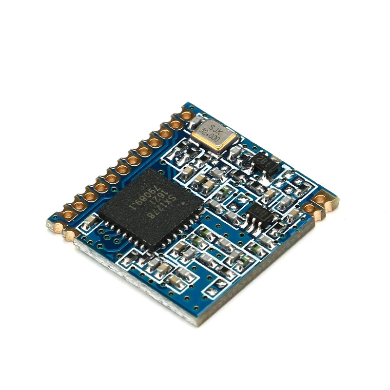 SX1278 wireless transceiver module/LOra spread spectrum/433MHz/SPI interface small size
SX1278 wireless transceiver module/LOra spread spectrum/433MHz/SPI interface small size