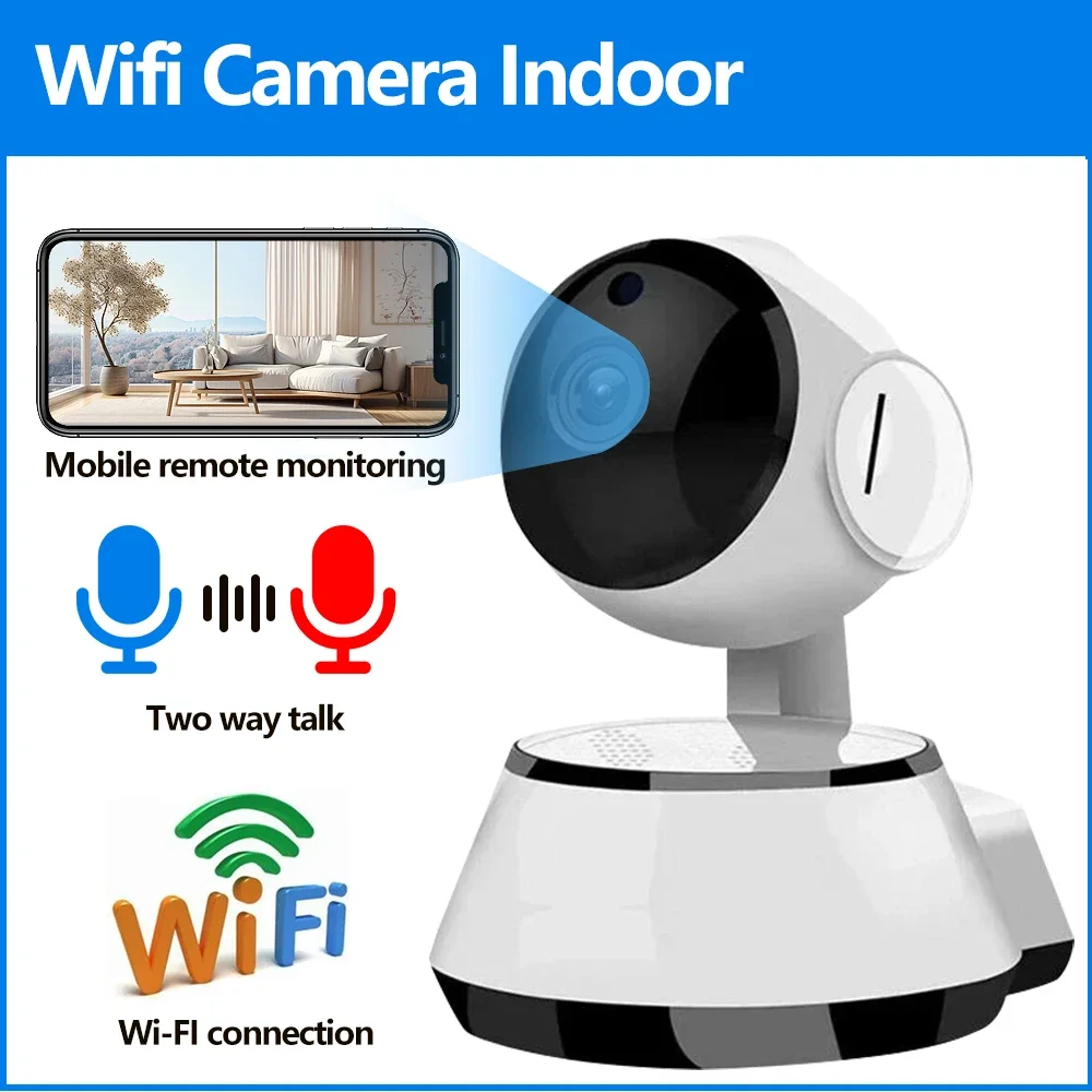 2MP WIFI Indoor Camera Two Way Voice Intercom for Real-Time Viewing Night Vision Wireless Baby Safety Indoor Monitor
2MP WIFI Indoor Camera Two Way Voice Intercom for Real-Time Viewing Night Vision Wireless Baby Safety Indoor Monitor