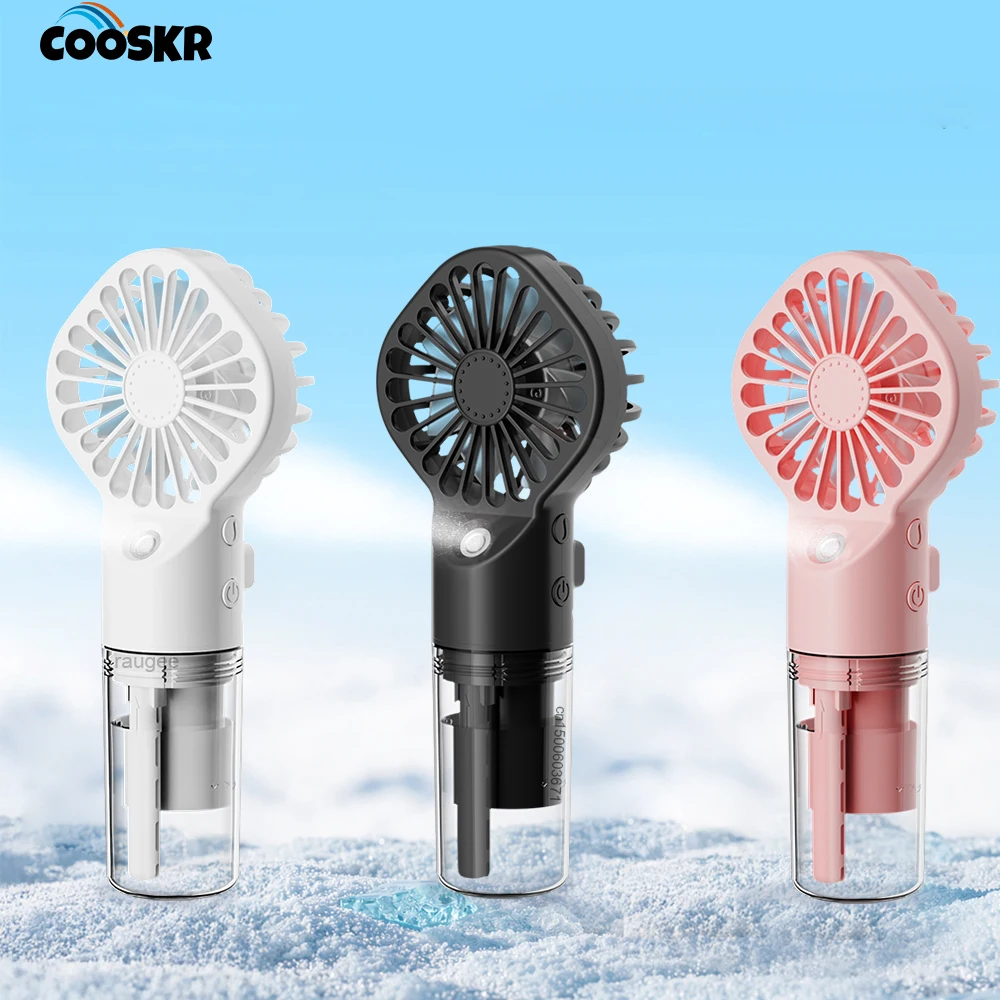 Mini Water Mist Fan Portable Handheld Humidifier Fan with Spray Rechargeable 4 Wind Speed Outdoor Travel Personal Hand Spray Fan
Mini Water Mist Fan Portable Handheld Humidifier Fan with Spray Rechargeable 4 Wind Speed Outdoor Travel Personal Hand Spray Fan