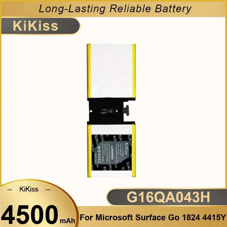 G16QA043H 4500Mah For Microsoft Surface GO 1824 4415Y Tablet Battery Long Lasting
G16QA043H 4500Mah For Microsoft Surface GO 1824 4415Y Tablet Battery Long Lasting