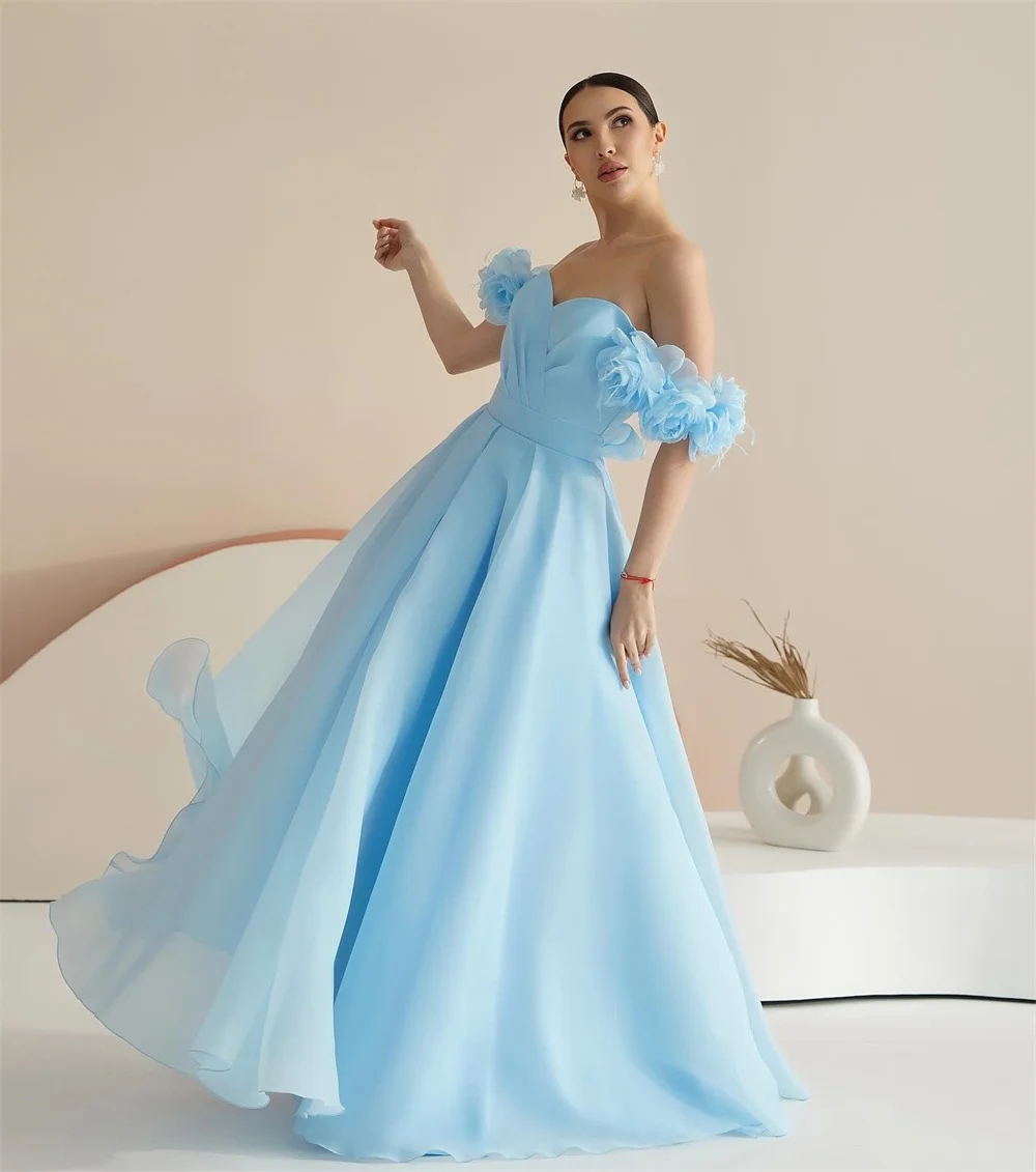 Customized Intricate Exquisite Chiffon Pleat Draped Handmade Flower Feather A-line Off-the-shoulder Long Dresses Cocktail Dresse
Customized Intricate Exquisite Chiffon Pleat Draped Handmade Flower Feather A-line Off-the-shoulder Long Dresses Cocktail Dresse
