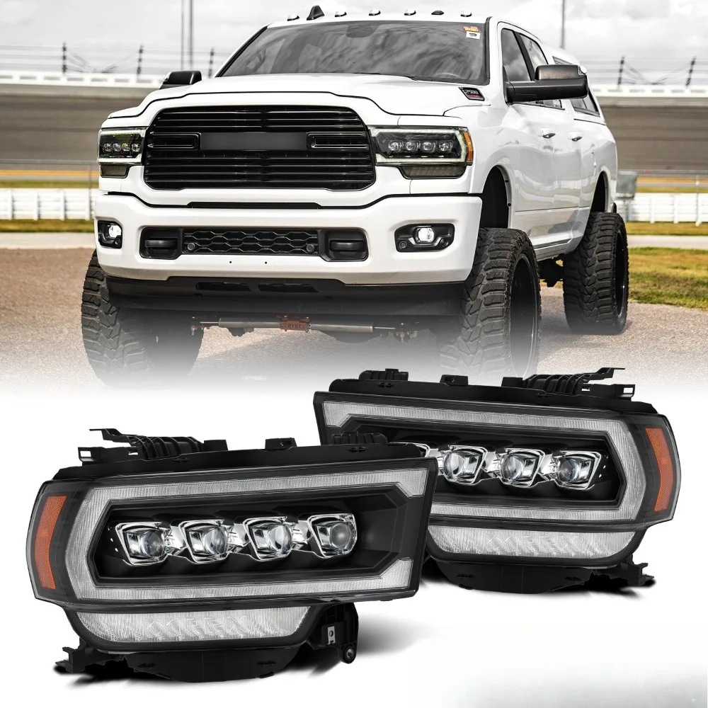 Fit 19-21 Dodge Ram 2500 NOVA-Series LED Projector Headlights Replacement Black
Fit 19-21 Dodge Ram 2500 NOVA-Series LED Projector Headlights Replacement Black