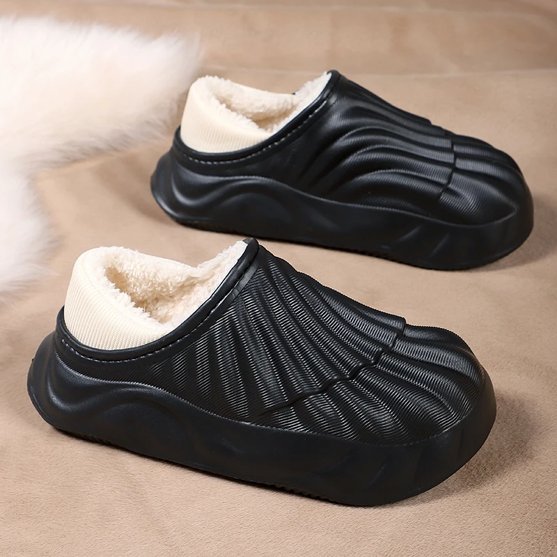 Новые мужские непромокаемые тапочки, женские и мужские меховые сабо, зимние мужские садовые туфли, уличные противоскользящие сабо, домашняя мягкая домашняя обувь
Новые мужские непромокаемые тапочки, женские и мужские меховые сабо, зимние мужские садовые туфли, уличные противоскользящие сабо, домашняя мягкая домашняя обувь