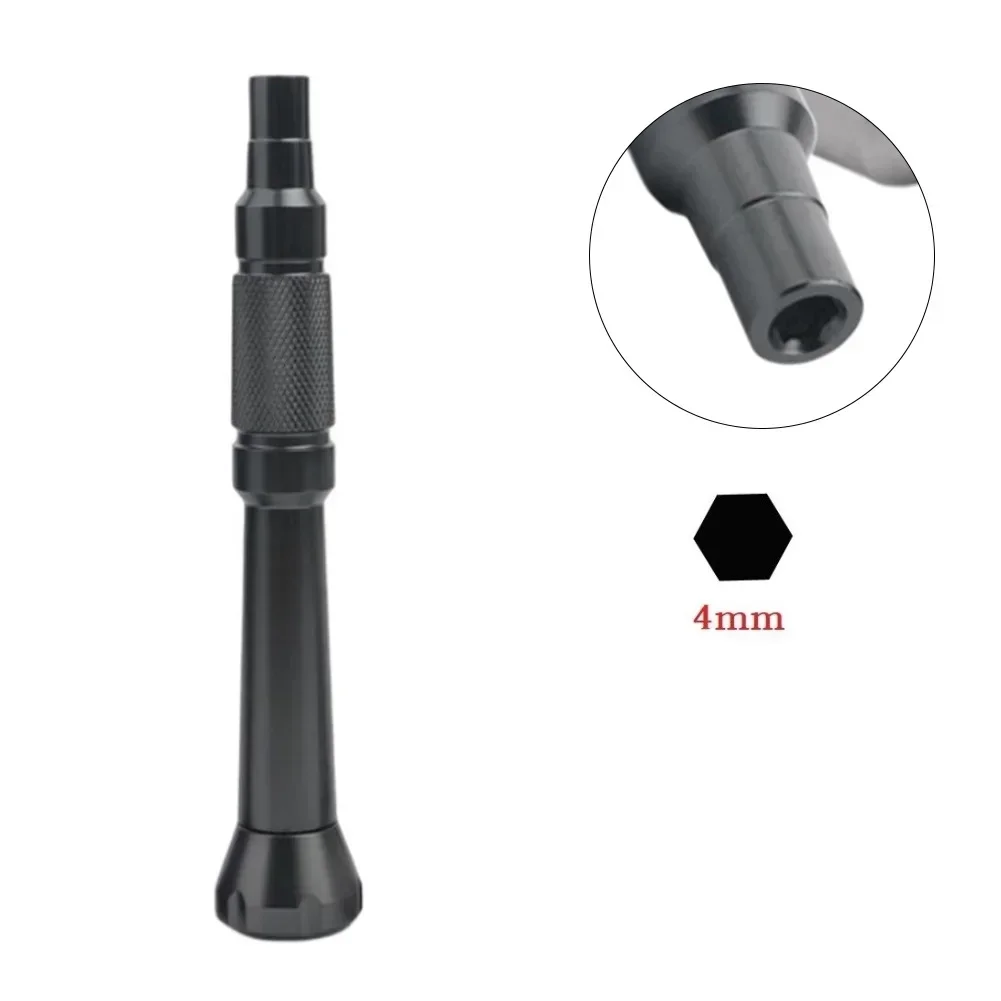 Hand Tool Screwdriver Handle Aluminum Alloy For 4mm Hex Bits Magnetized Base High Quality Practical To Use Brand New
Hand Tool Screwdriver Handle Aluminum Alloy For 4mm Hex Bits Magnetized Base High Quality Practical To Use Brand New
