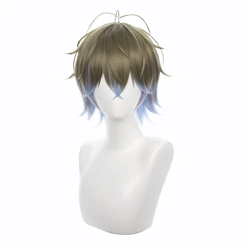 Vtuber Lke Eveland Cosplay Wig Gray Blue Mixed Color Short Hair Heat Resistant Synthetic Halloween Party Accessories Props
Vtuber Lke Eveland Cosplay Wig Gray Blue Mixed Color Short Hair Heat Resistant Synthetic Halloween Party Accessories Props