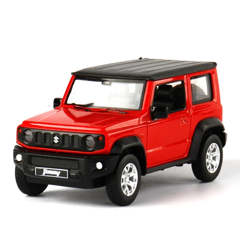 1:26 Новый внедорожник SUZUKI Jimny, модель автомобиля из сплава, литой под давлением металлический автомобиль, высокая имитация звука, световая коллекция, детская игрушка в подарок
1:26 Новый внедорожник SUZUKI Jimny, модель автомобиля из сплава, литой под давлением металлический автомобиль, высокая имитация звука, световая коллекция, детская игрушка в подарок