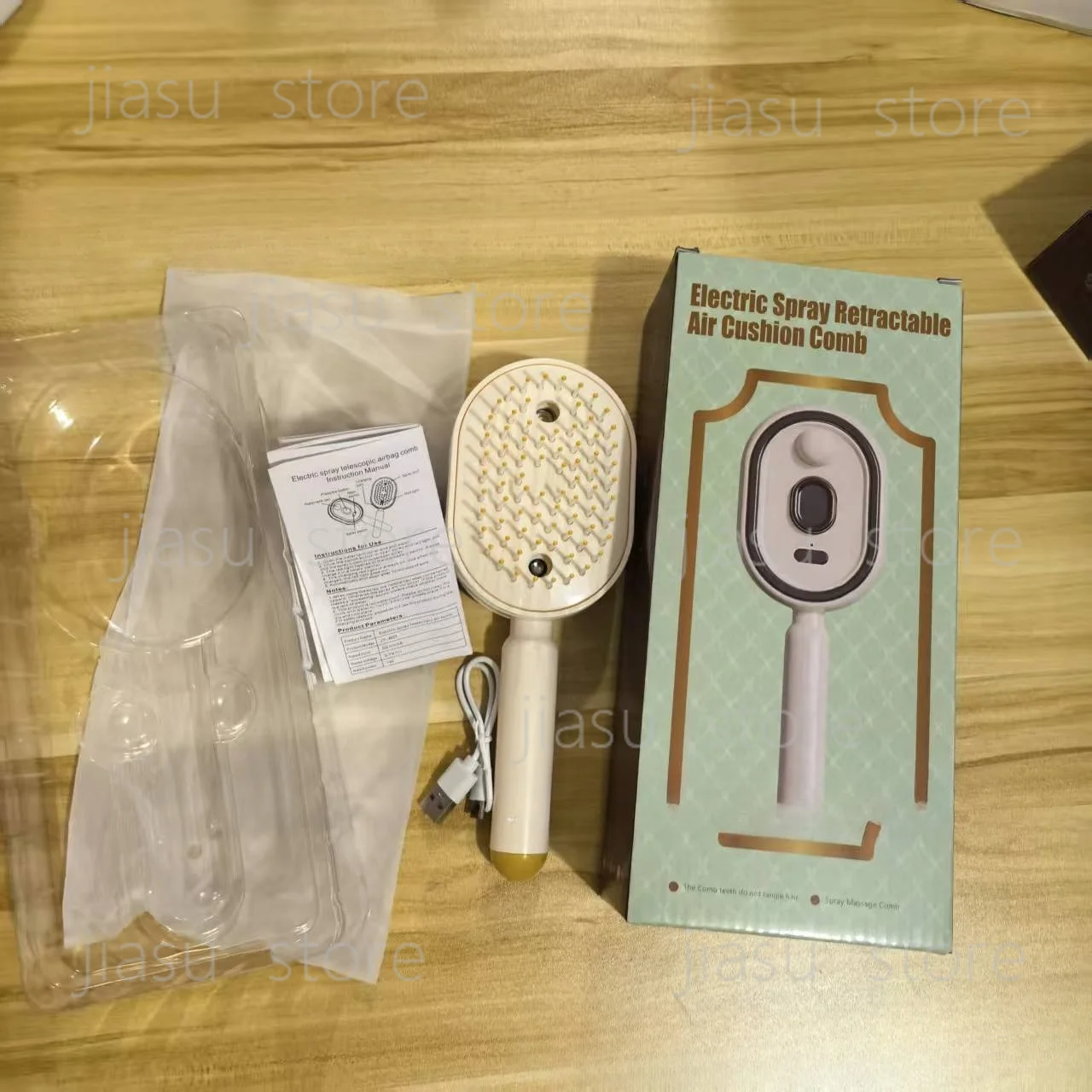 Electric Spray Massage Comb Portable Home Hair Comb
Electric Spray Massage Comb Portable Home Hair Comb