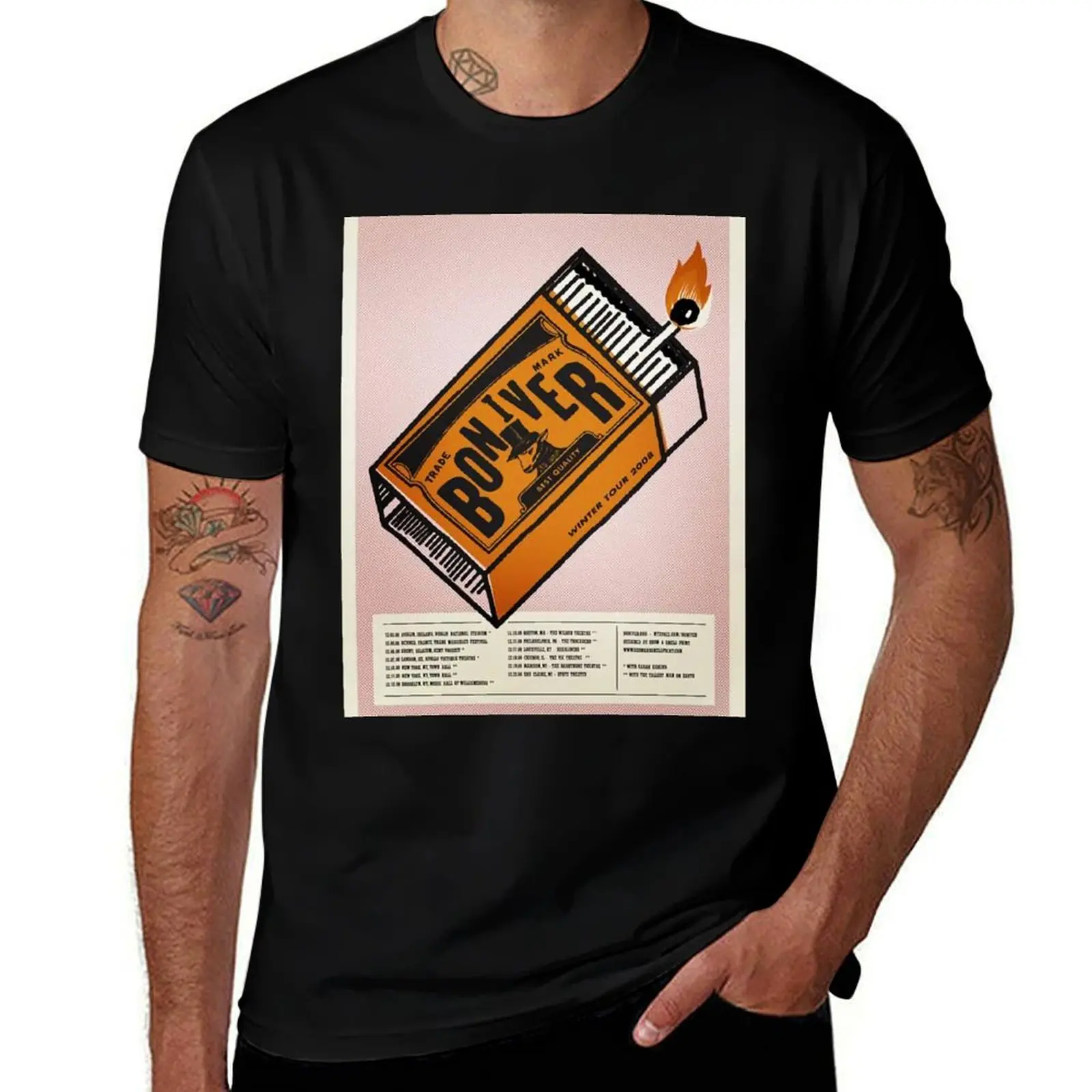 Bon Iver Winter Tour Essential T-Shirt graphics tops luxury t-shirt mens t shirts casual stylish
Bon Iver Winter Tour Essential T-Shirt graphics tops luxury t-shirt mens t shirts casual stylish