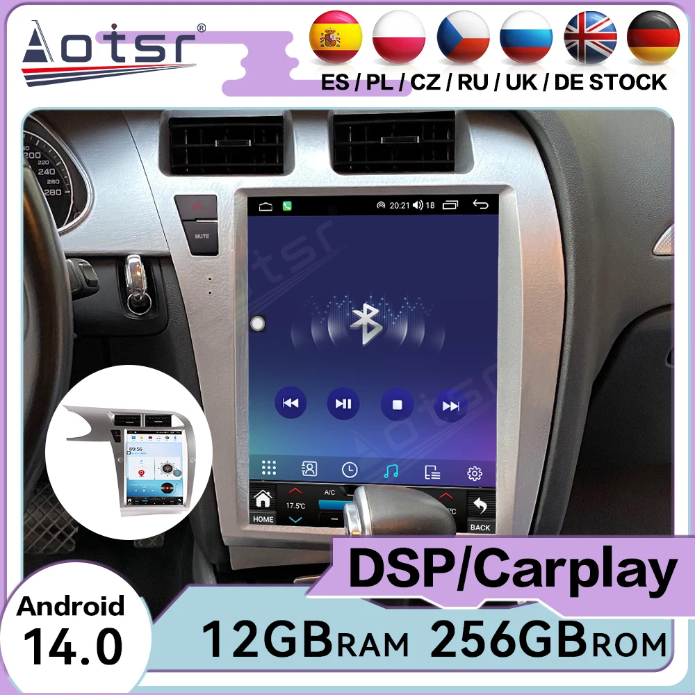 Автомобильная мультимедийная стереосистема Al Voice Android AUTO для Audi A4L 2009 ~ 2016, GPS-навигация, автомобильное радио BT 5,0, головное устройство с сенсорным экраном
Автомобильная мультимедийная стереосистема Al Voice Android AUTO для Audi A4L 2009 ~ 2016, GPS-навигация, автомобильное радио BT 5,0, головное устройство с сенсорным экраном