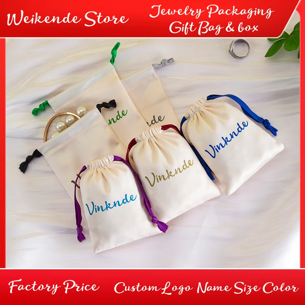 50Pack 5 x 7 inches Satin Gift Bags with Drawstring Wedding Christmas Party Favor Pouch Custom Logo Silk Jewelry Packaging Bag
50Pack 5 x 7 inches Satin Gift Bags with Drawstring Wedding Christmas Party Favor Pouch Custom Logo Silk Jewelry Packaging Bag