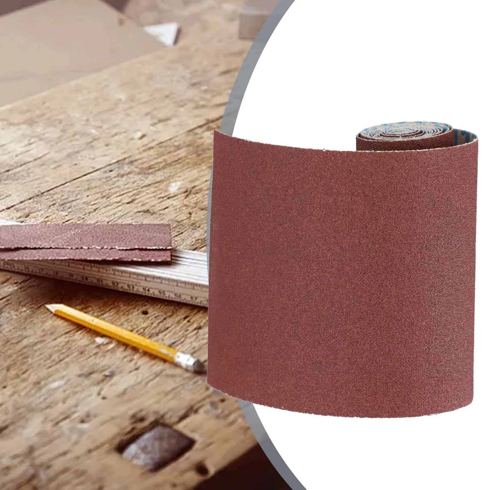 Sandpaper Roll Emery Cloth Sand Paper Sanding Sheets 1 Meter Length 4'' 100mm Width 80 120 180 240 600 800 Grit
Sandpaper Roll Emery Cloth Sand Paper Sanding Sheets 1 Meter Length 4'' 100mm Width 80 120 180 240 600 800 Grit
